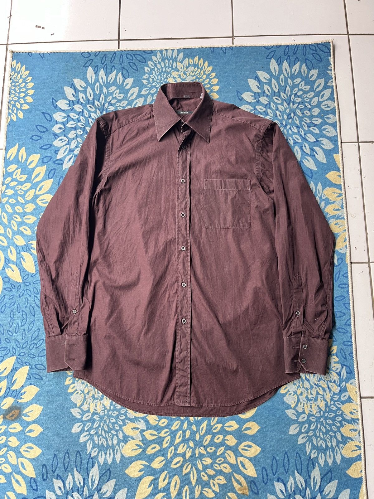 Gucci Mens Gucci Work Tshirt Used Size US M / EU 48-50 / 2 - 1 Thumbnail