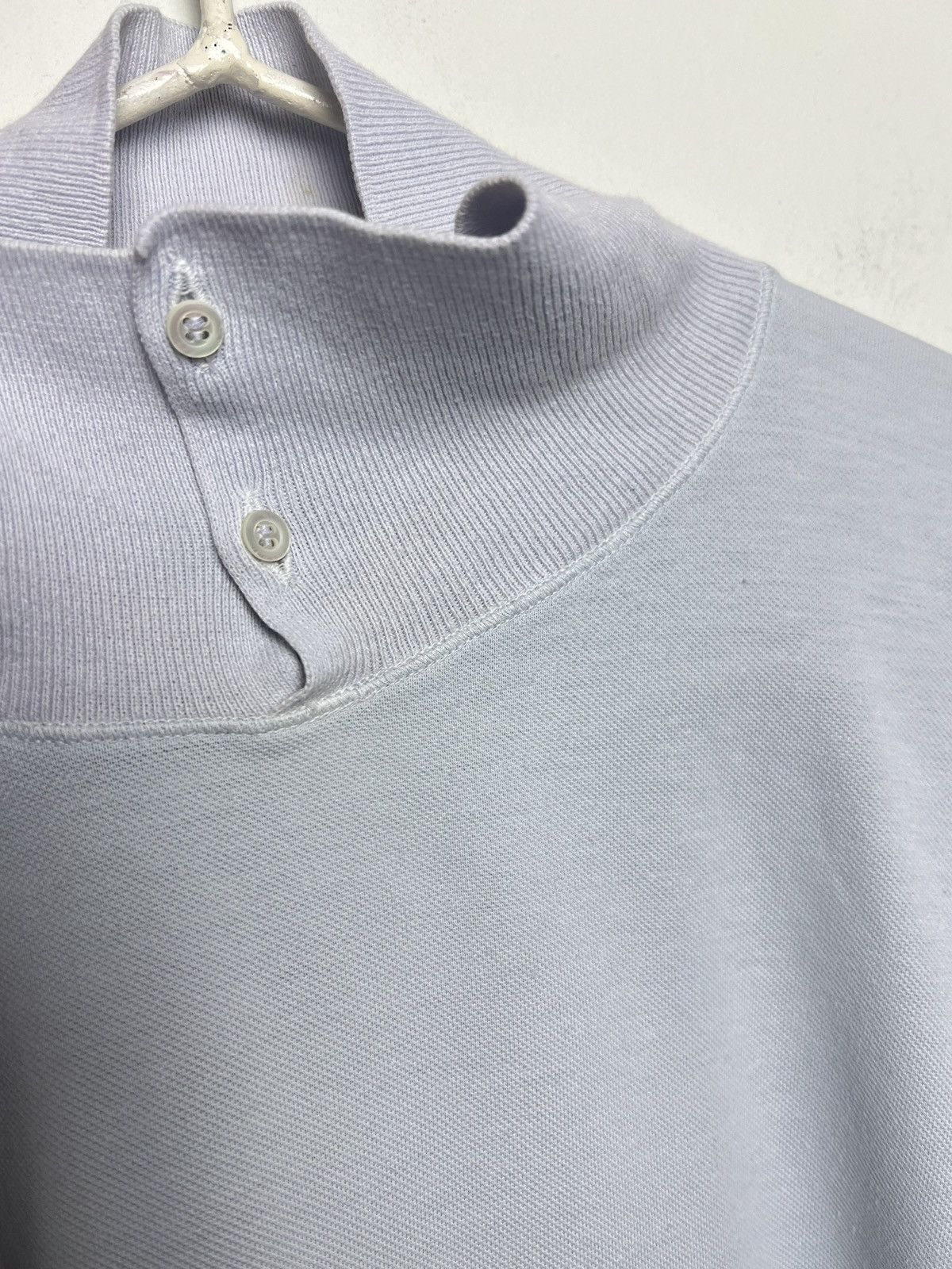 C.P. Company 1989 cp company osti vintage baby blue moc neck t-shirt Size US L / EU 52-54 / 3 - 6 Thumbnail