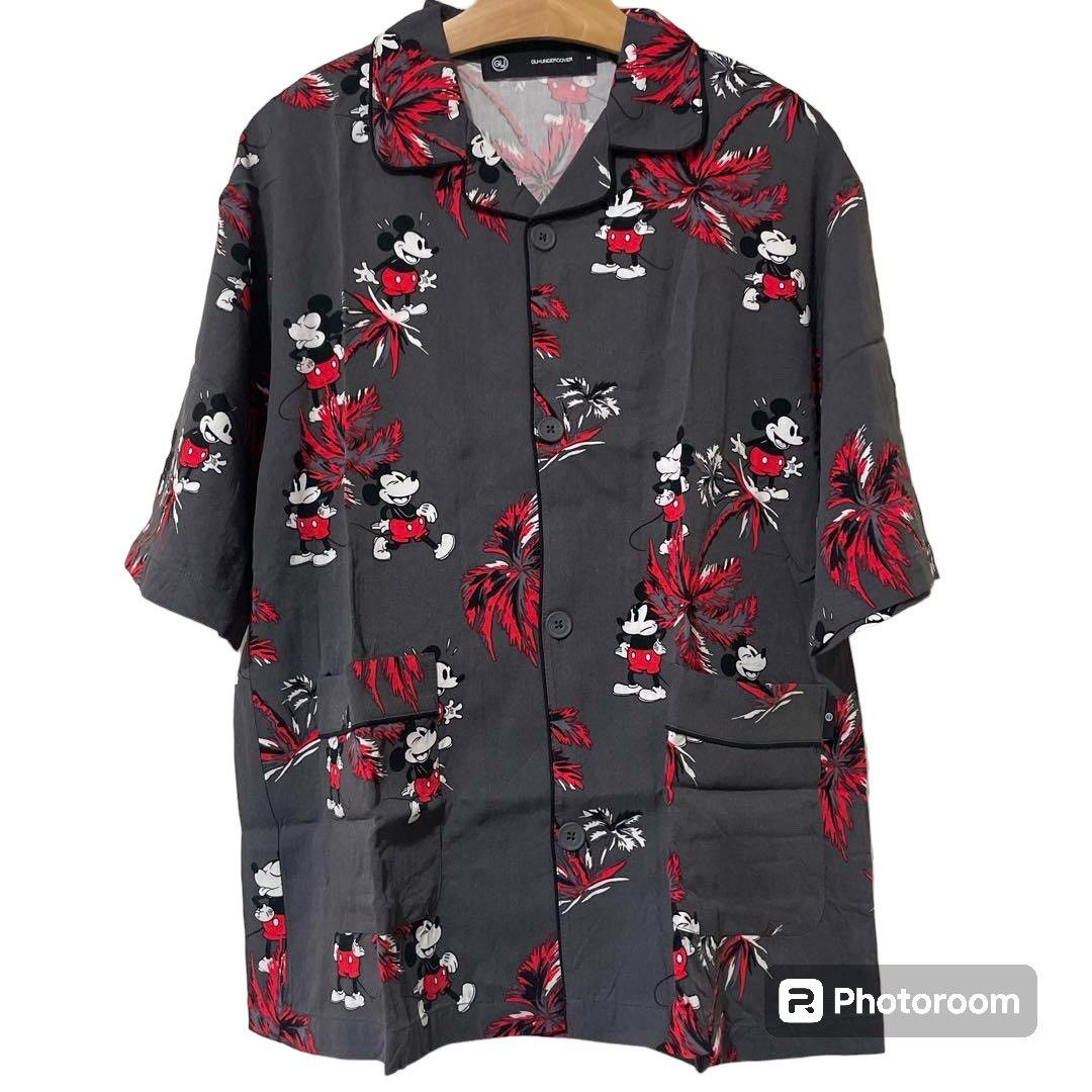 Undercover 💥Gu x Undercover Mickey Button Shirt Size US XL / EU 56 / 4 - 1 Thumbnail