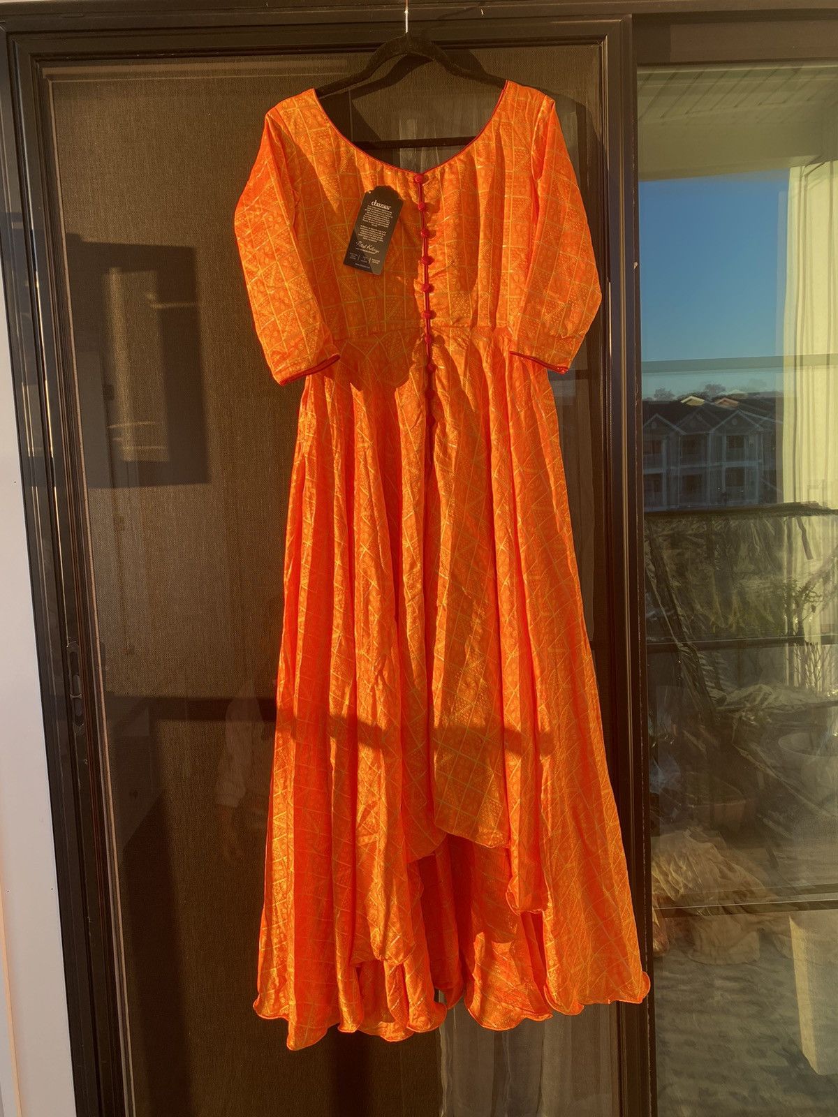 Other Pakistani High Low Anarkali Gown Partywear Wedding New Dress Size S / US 4 / IT 40 - 2 Thumbnail