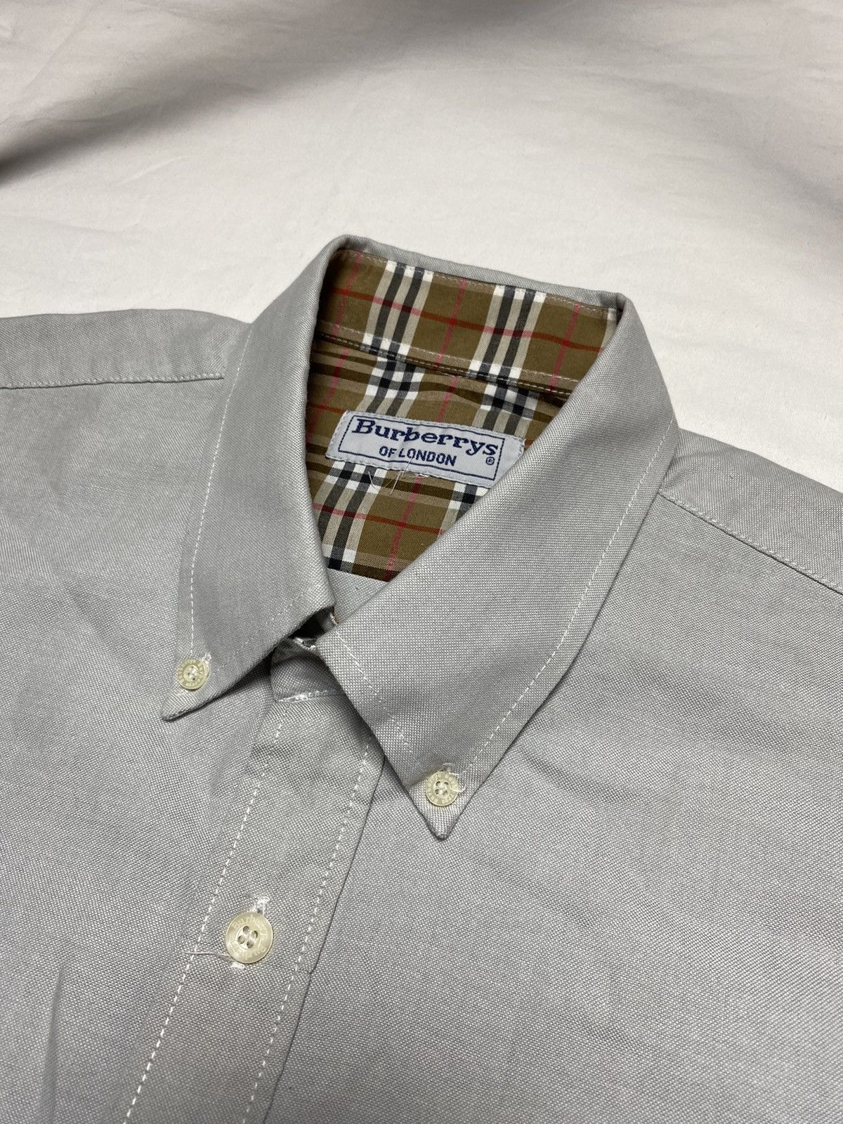 Burberry × Vintage Burberrys shirt vintage Size US XL / EU 56 / 4 - 4 Thumbnail