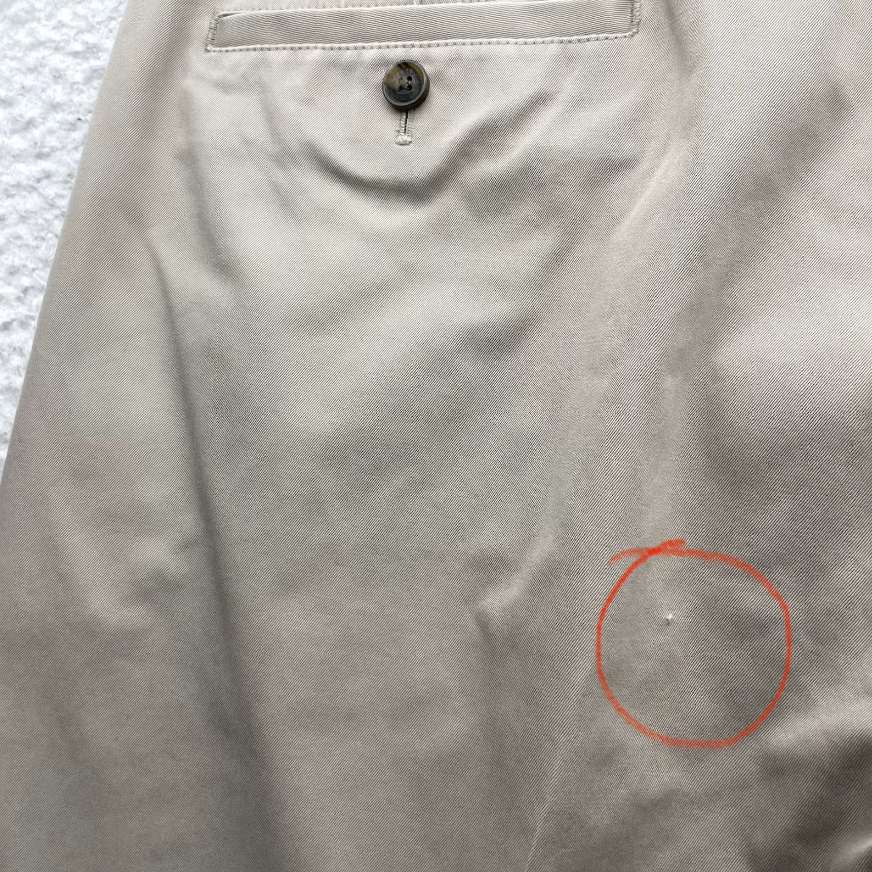 Brooks Brothers Brooks Brothers Chino Pants Mens 36x31 Hudson Light Weight Creased / Beige / Twill / Regular Fit / Flat Front / Button ZIP / Pants / Men Size US 36 / EU 52 - 7 Thumbnail