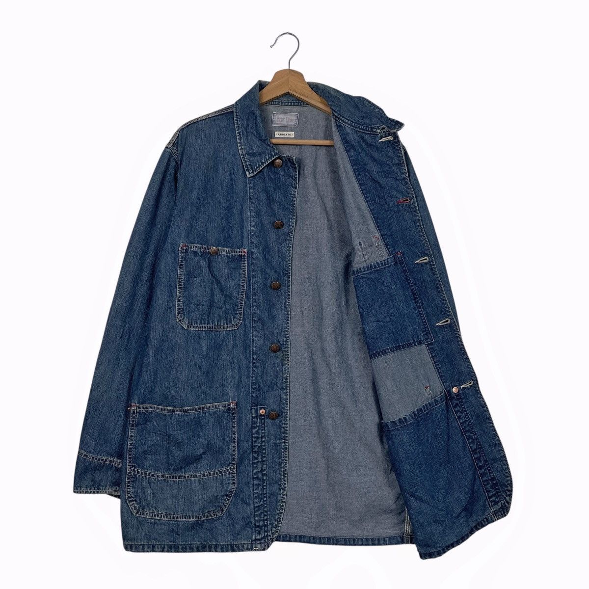 Blue Blue Japan Blue Blue Japan Arigato Workwear Denim Jacket Size US M / EU 48-50 / 2 - 9 Thumbnail