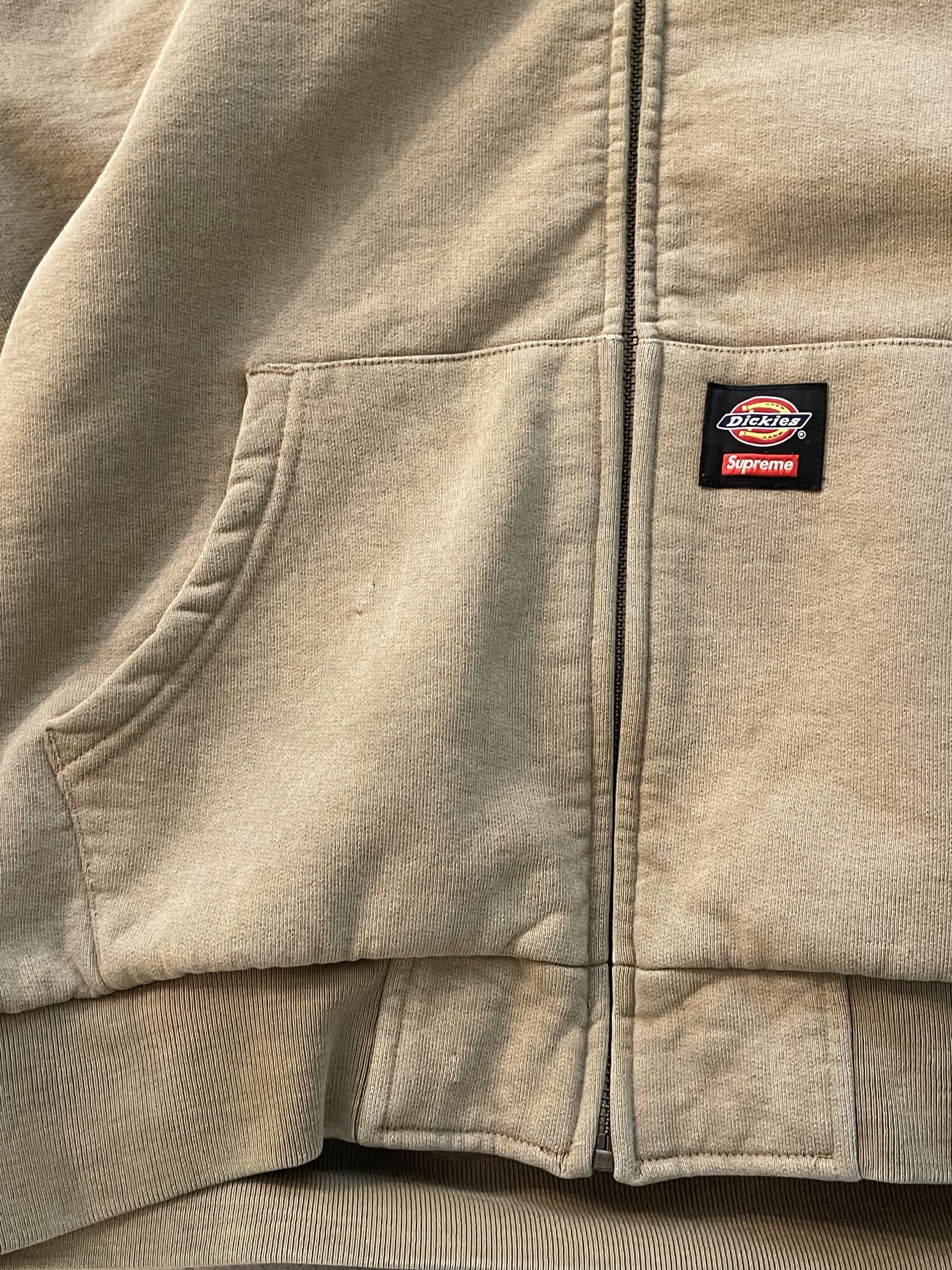 Dickies × Supreme Supreme Dickies Qulited Tan Zipup Size US S / EU 44-46 / 1 - 8 Thumbnail