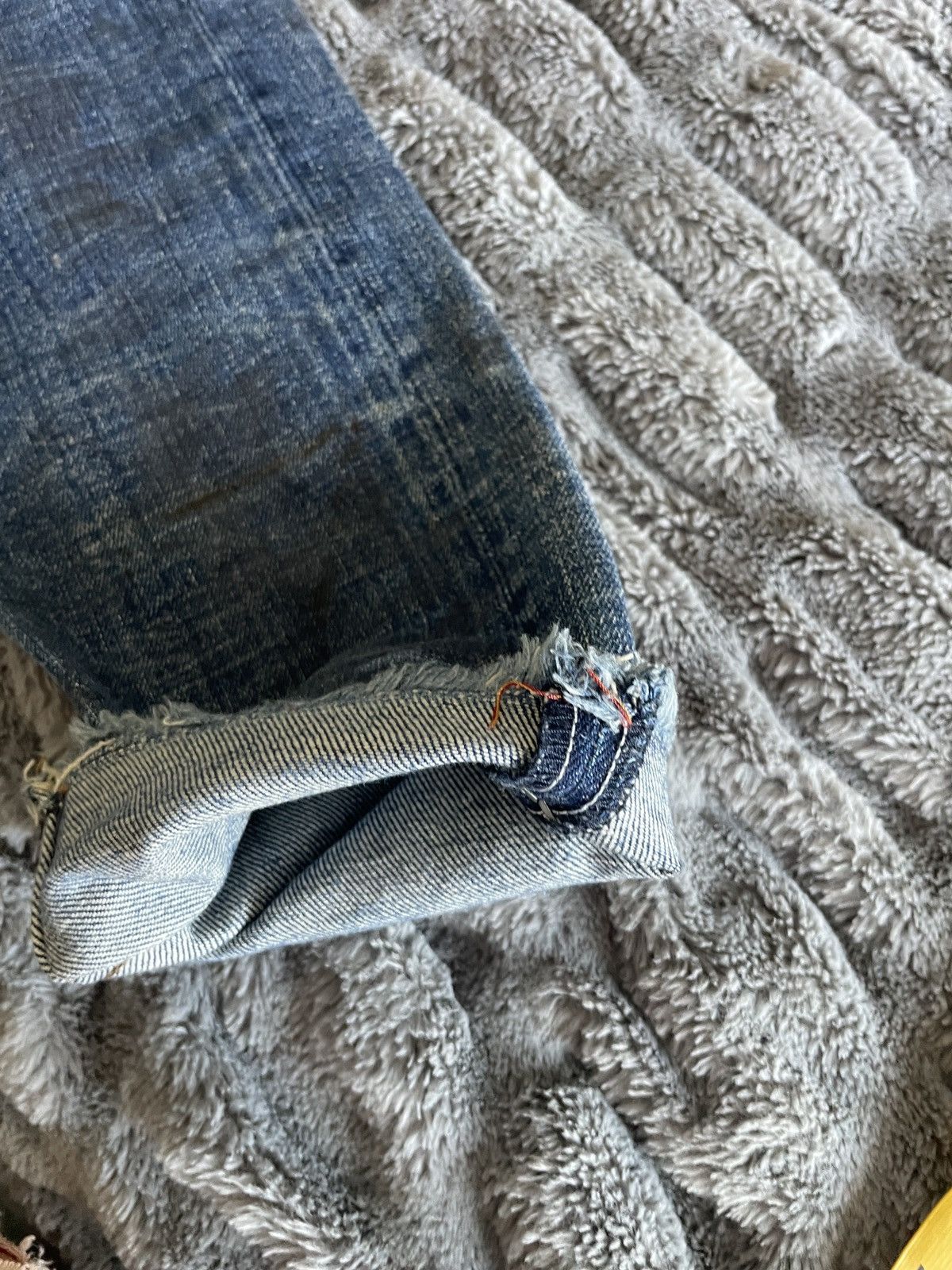 Mr. Completely Button Fly Distressed paint plash skinny jeans Size US 30 / EU 46 - 13 Thumbnail