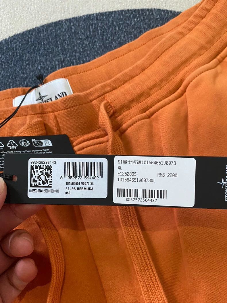Stone Island Stone Island Cargo Shorts in Orange Color -2506 Size US 44 / EU 60 - 4 Thumbnail
