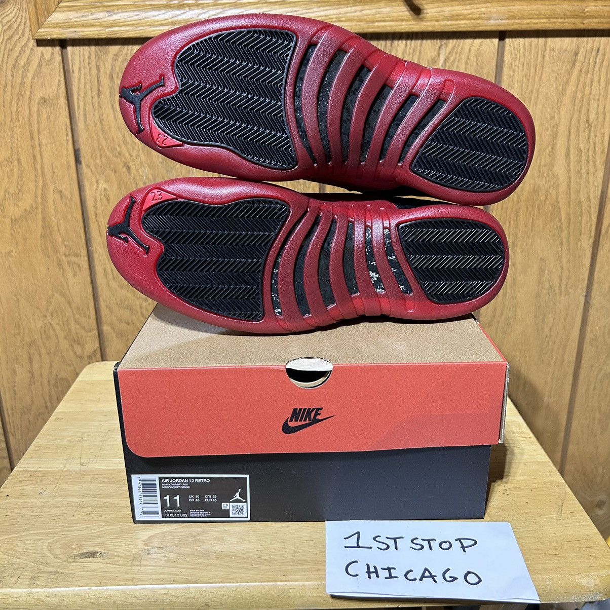 Designer × Jordan Brand × Nike Nike Air Jordan 12 Retro Flu Game 2025 Men’s 11 NEW Size US 11 / EU 44 - 7 Thumbnail
