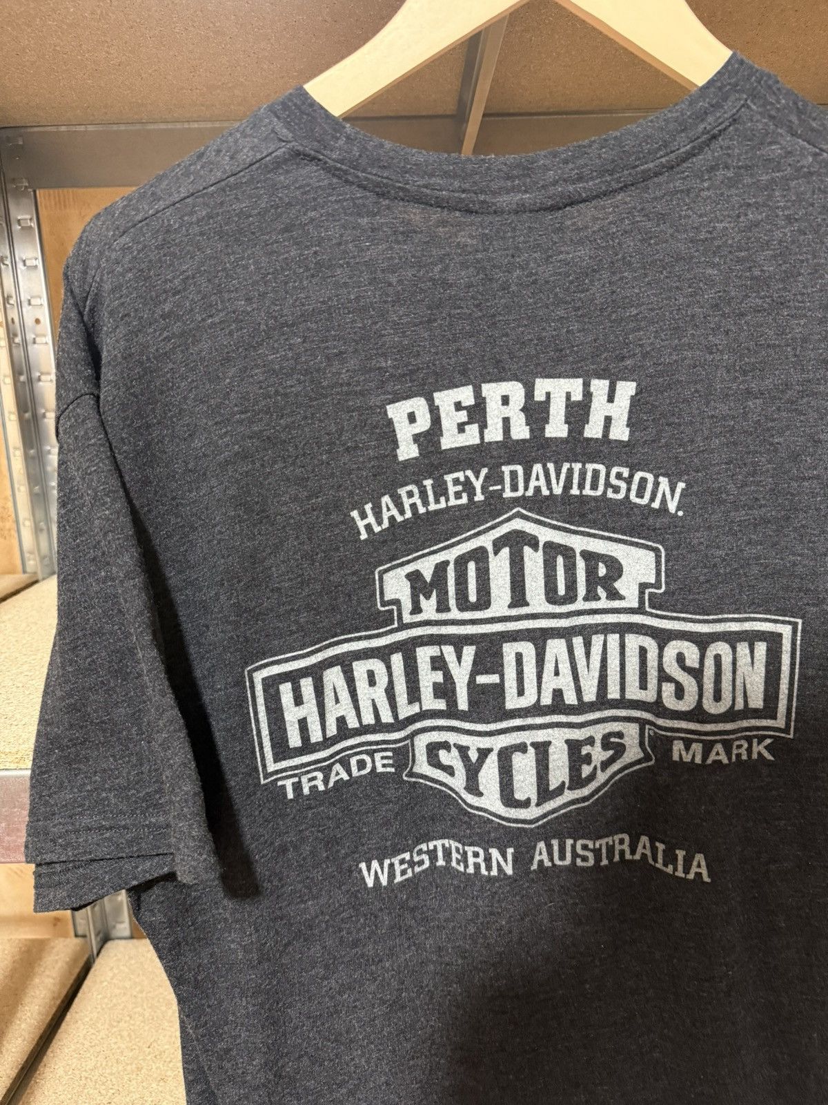Band Tees × Harley Davidson × Vintage Vintage Harley Davidson Motorcycles Speed Power T-Shirt Size US L / EU 52-54 / 3 - 4 Thumbnail