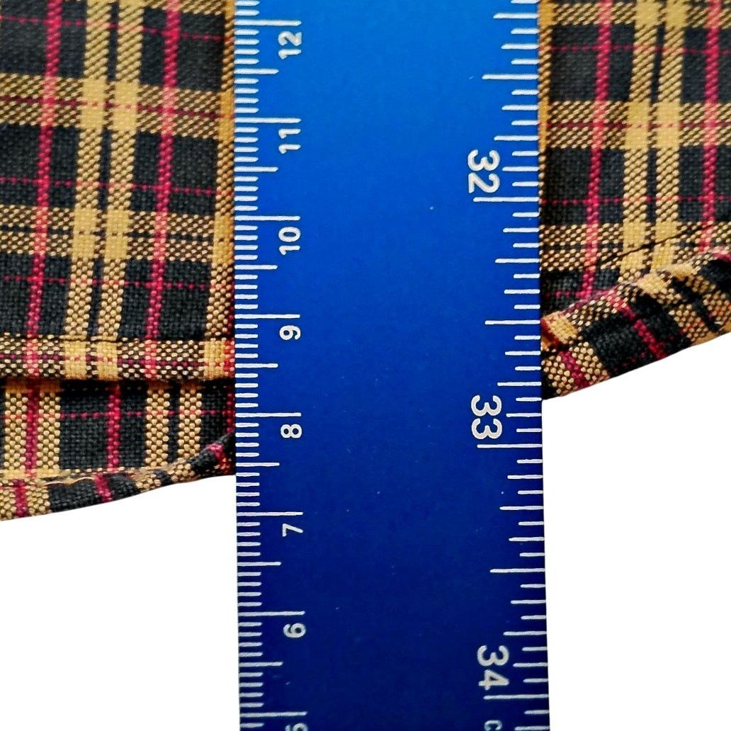Ralph Lauren Ralph Lauren Yellow Plaid Cotton Big Shirt Button Down Size US M / EU 48-50 / 2 - 6 Thumbnail