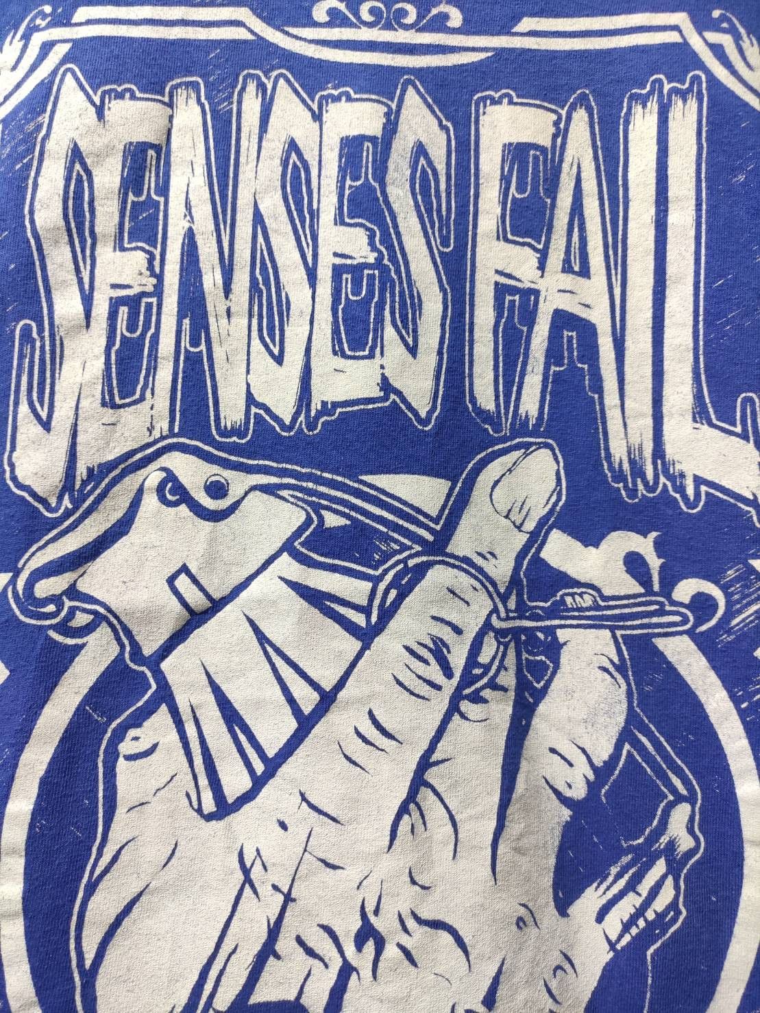 Band Tees × Vintage Vtg 00's Senses Fail " Hand Bomb " T-Shirt Size US M / EU 48-50 / 2 - 3 Thumbnail