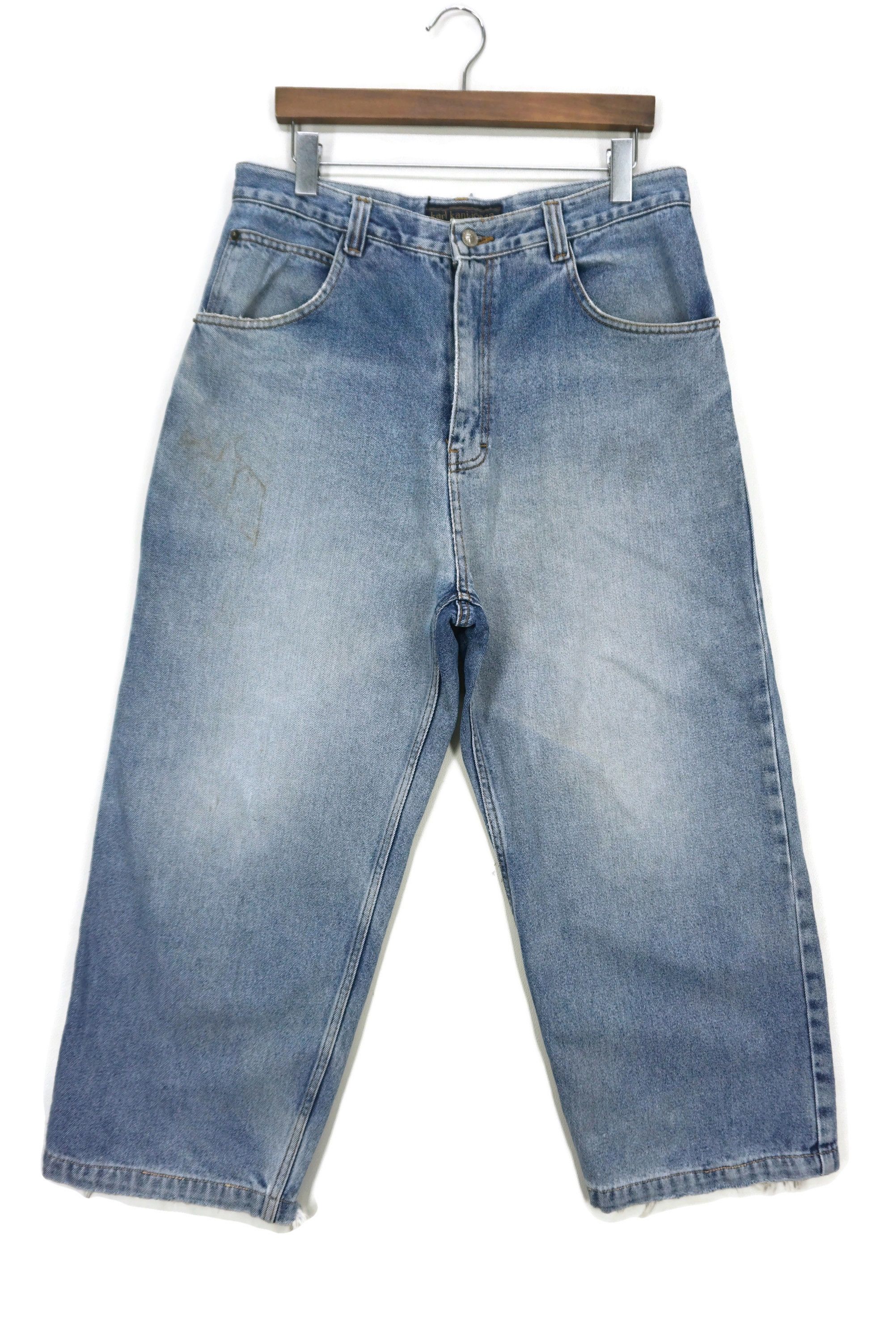 Karl Kani Vintage Karl Kani Jeans Size 32 fit W34xL25 Baggy Jorts Size US 32 / EU 48 - 2 Thumbnail