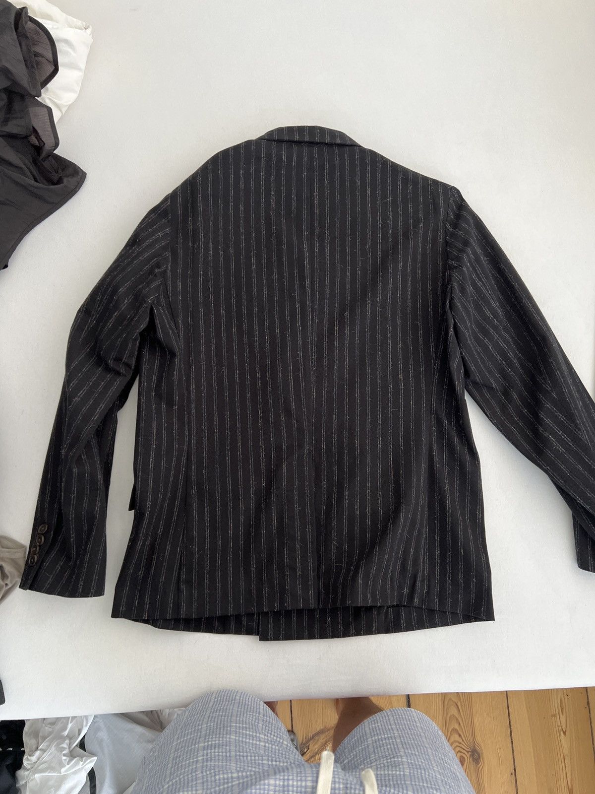 Vintage KAPATID NYC unstructured double button Blazer in Size L. Size 44L - 9 Thumbnail