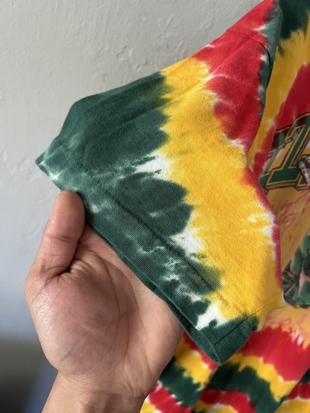 Grateful Dead Vintage 1996 Grateful Dead Liquid Blue Lithuania Tee Size US XL / EU 56 / 4 - 7 Thumbnail