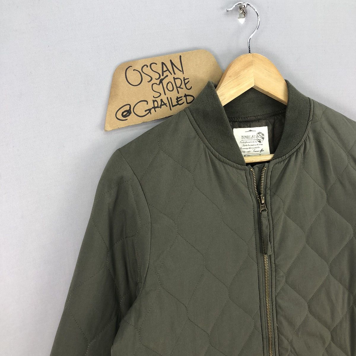 Japanese Brand Vintage Japanese Brand Spinkle Quilted Zipper Long Jacket Size US S / EU 44-46 / 1 - 2 Thumbnail