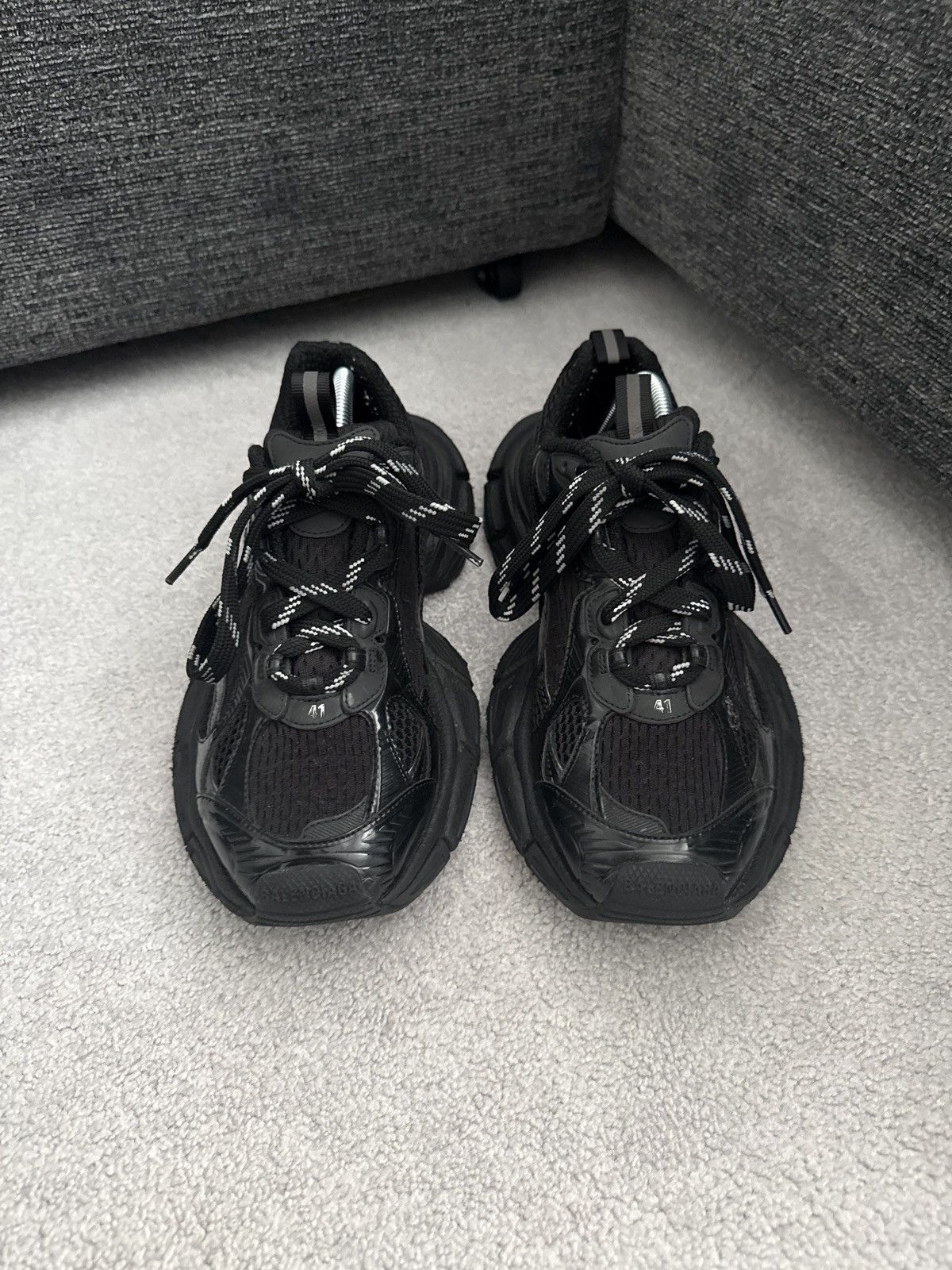 Balenciaga Balenciaga 3xl black mesh size 41 Size US 9 / EU 42 - 3 Thumbnail