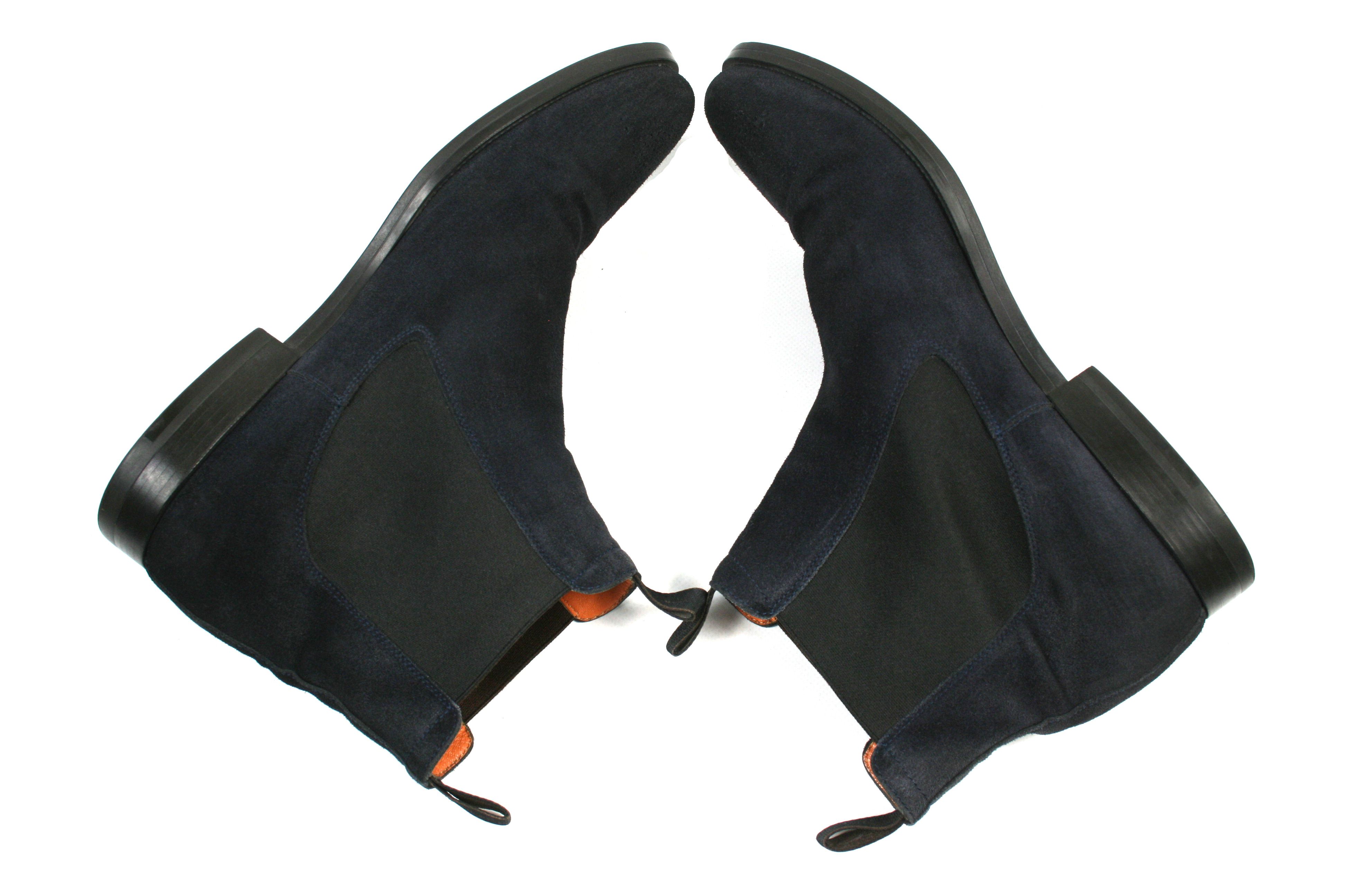 Santoni Chelsea Suede Boots Size US 12 / EU 45 - 9 Thumbnail