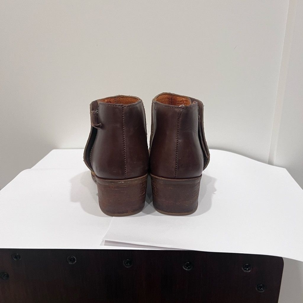Madewell Madewell Brown and Dark Brown Ankle Boots Size US 5.5 / IT 35.5 - 3 Thumbnail