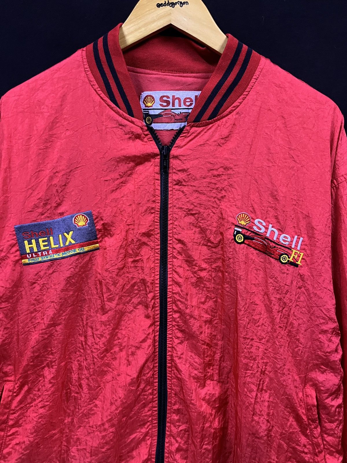 Other VINTAGE SHELL F1 BOMBER JACKET Size US XL / EU 56 / 4 - 3 Thumbnail
