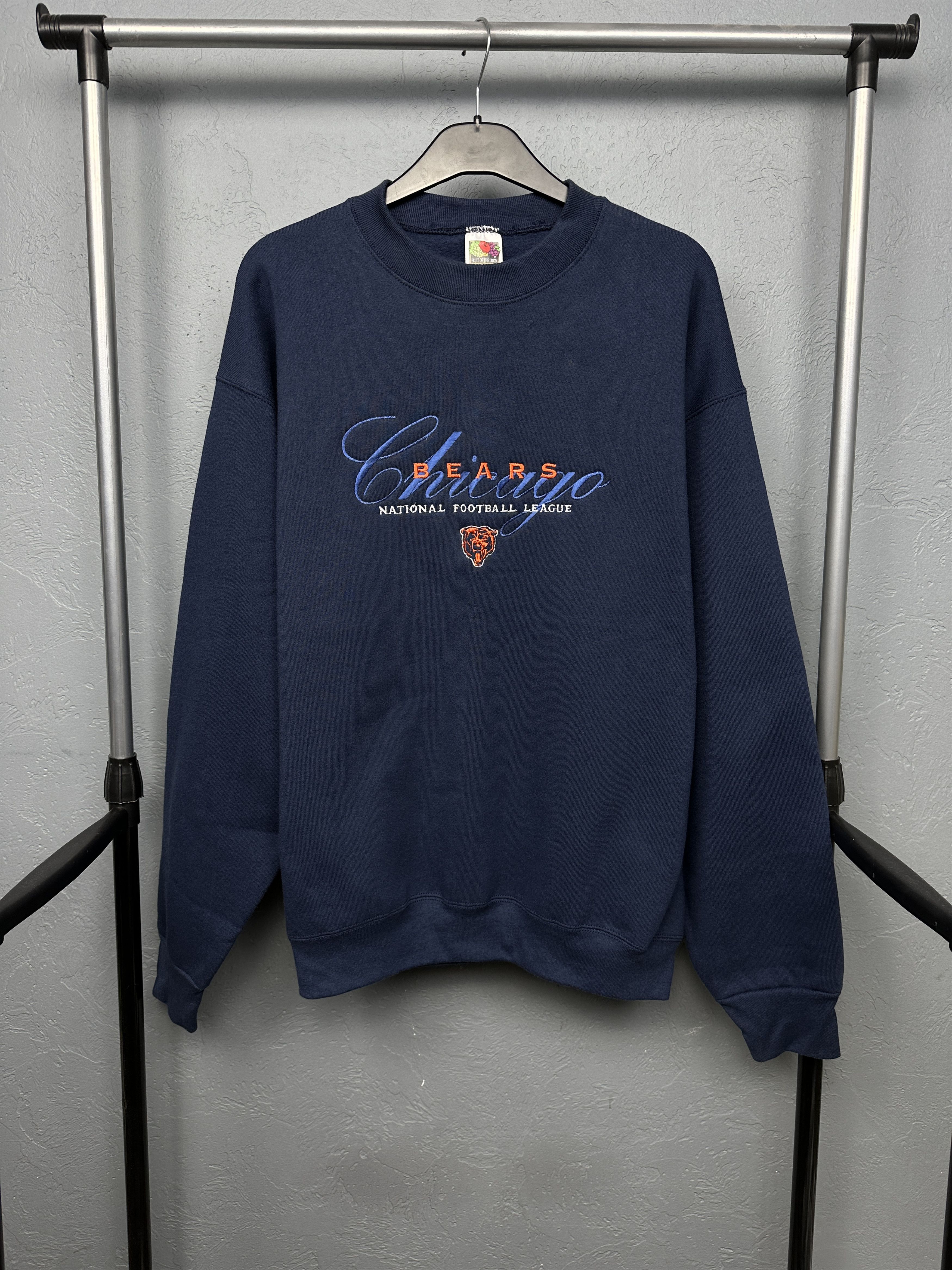 Chicago Bears NFL 90s Vintage Mens Sweatshirt
