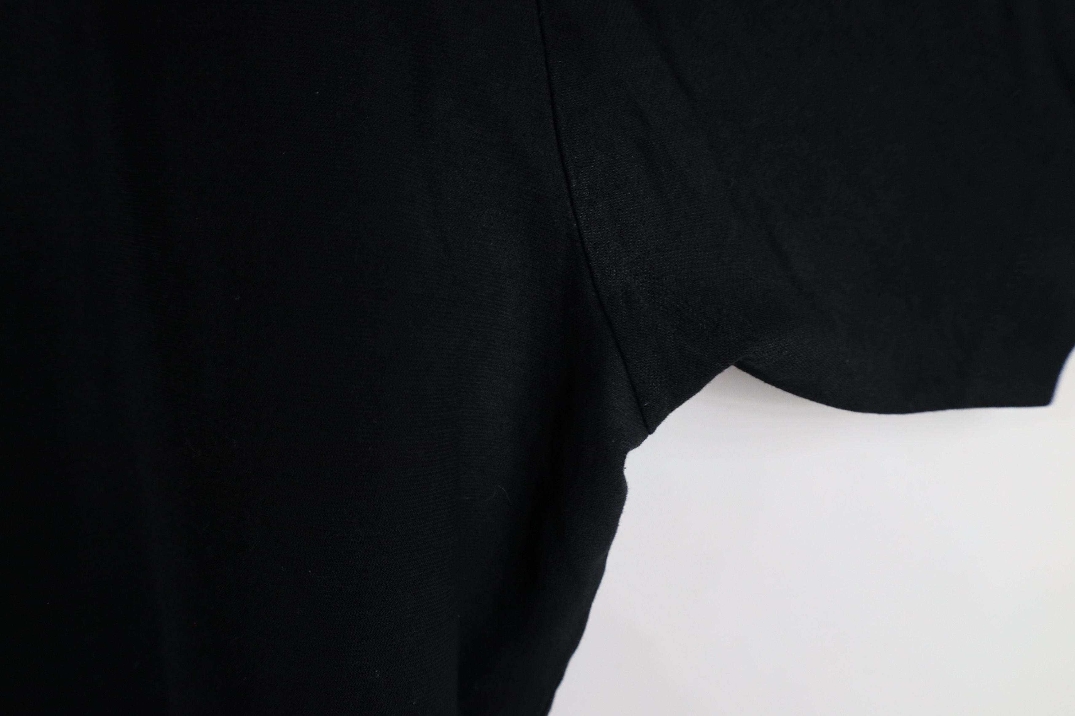 Hugo Boss × Vintage Hugo Boss Mercerized Cotton Short Sleeve T-Shirt Black Size US XL / EU 56 / 4 - 7 Thumbnail