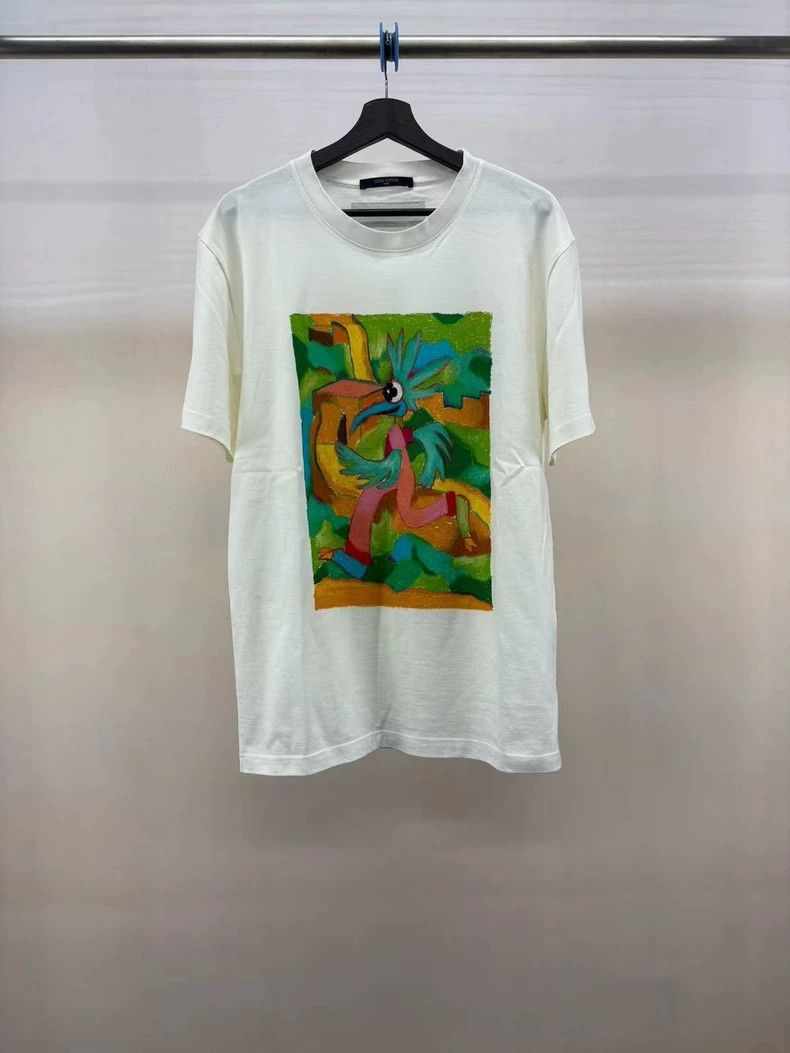 Louis Vuitton Louis Vuitton Cartoon dragon man short sleeve Size US L / EU 52-54 / 3 - 1 Thumbnail