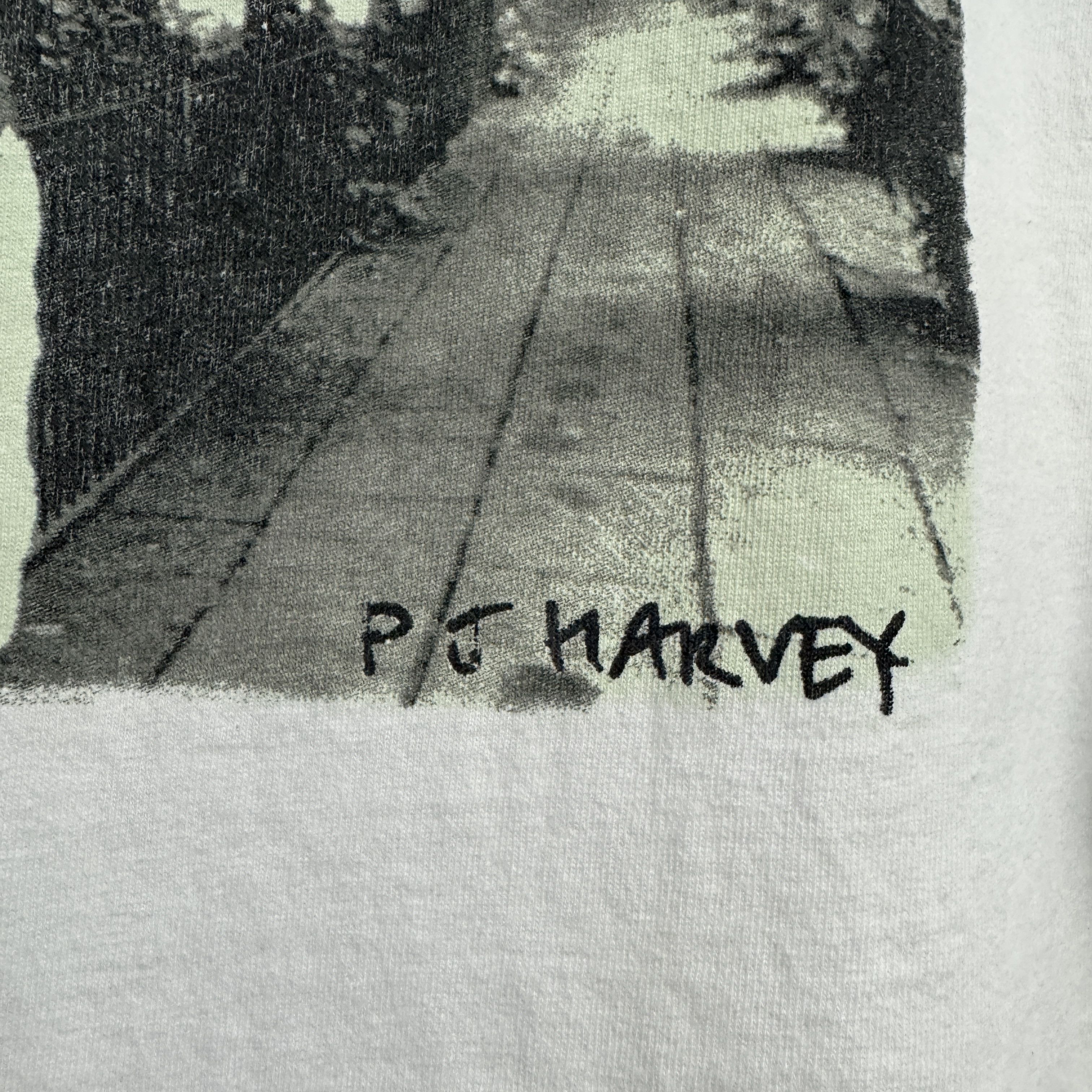 Band Tees Vintage 90s PJ Harvey Photo Tee Size US XL / EU 56 / 4 - 5 Thumbnail