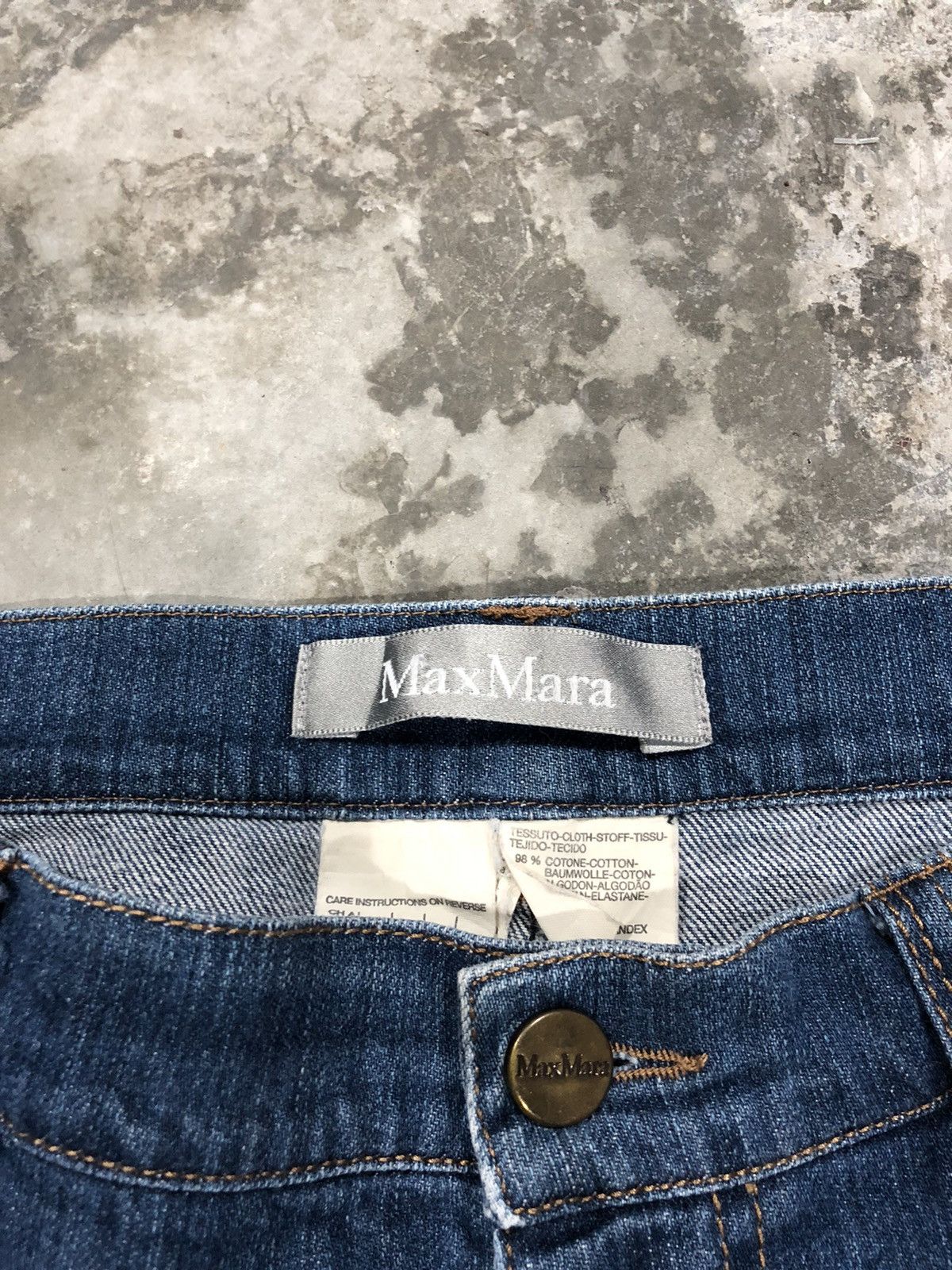 If Six Was Nine × Max Mara Max mara BushPants Design Jeans Size 30" / US 8 / IT 44 - 5 Thumbnail