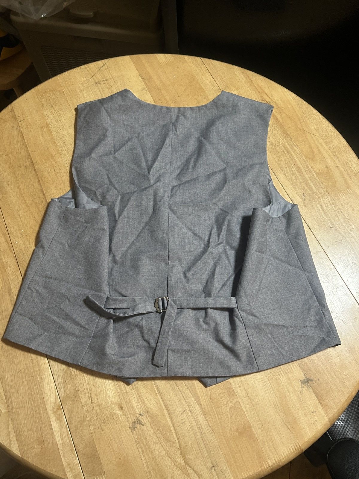 Other Gray vest with back strap Size US L / EU 52-54 / 3 - 2 Thumbnail