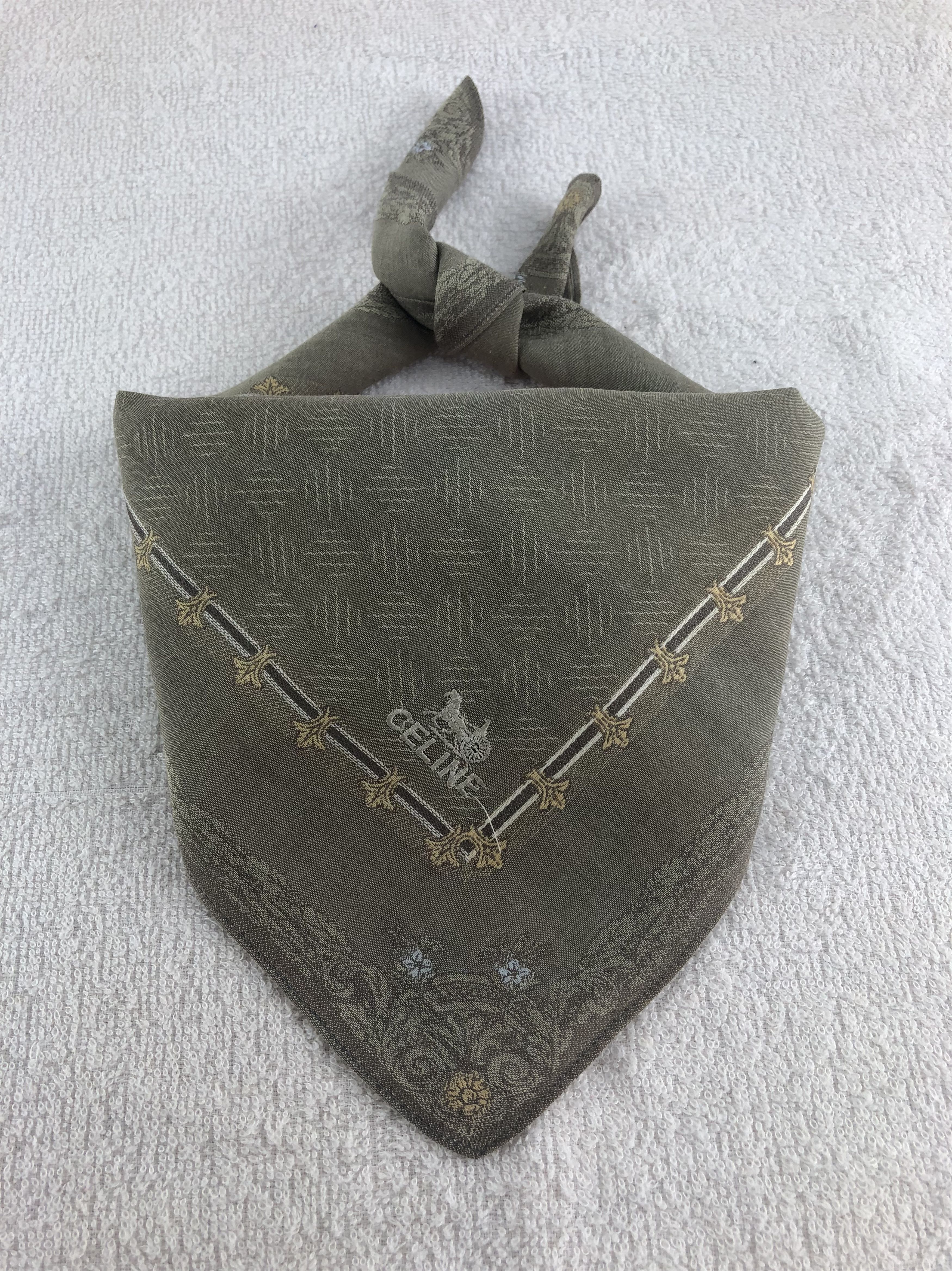 Celine Celine Handkerchief / Bandana / Neckerchief C116 Size ONE SIZE - 1 Thumbnail
