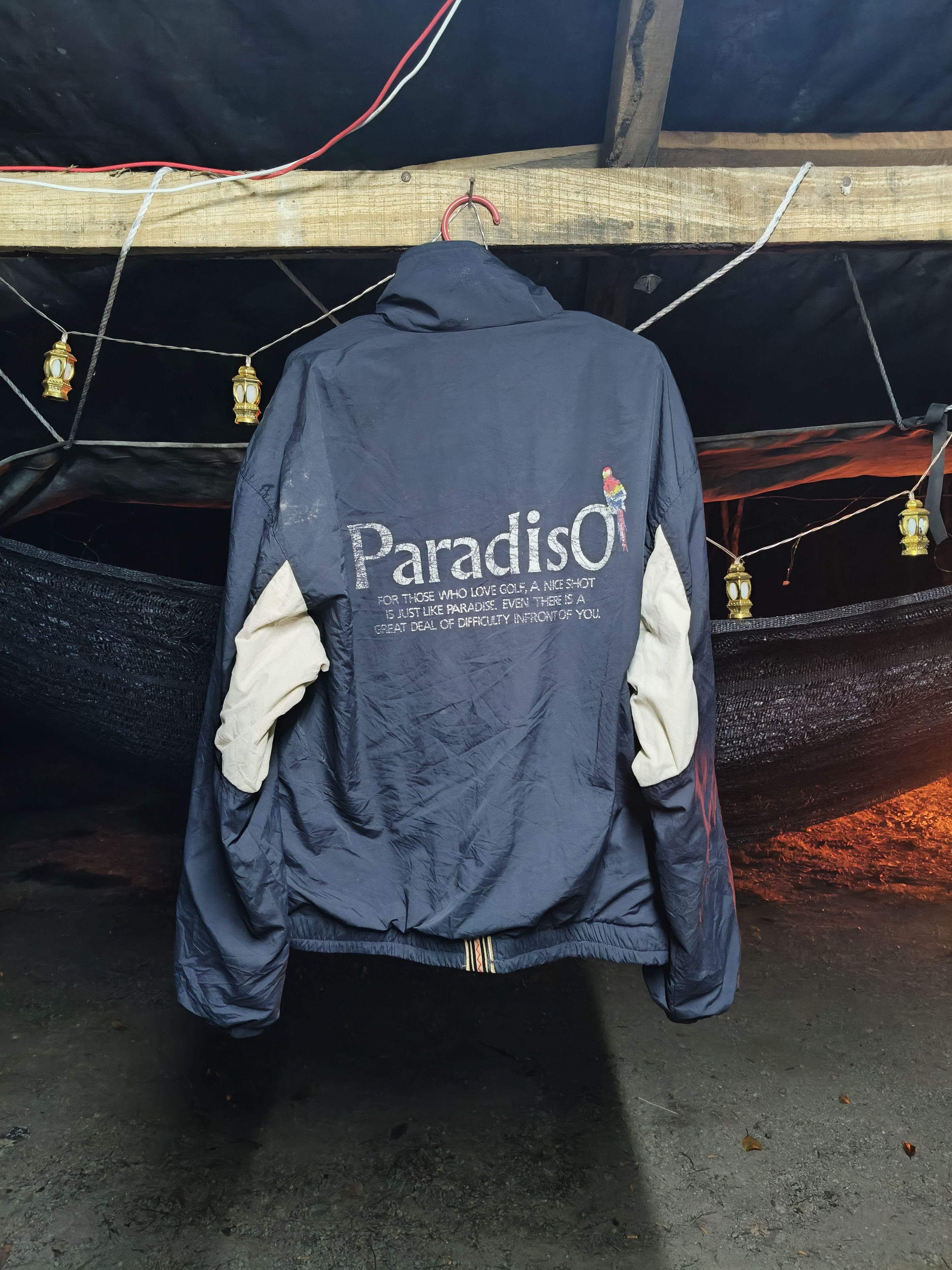 Japanese Brand Vintage Paradiso Zipper Jacket Size US M / EU 48-50 / 2 - 2 Thumbnail