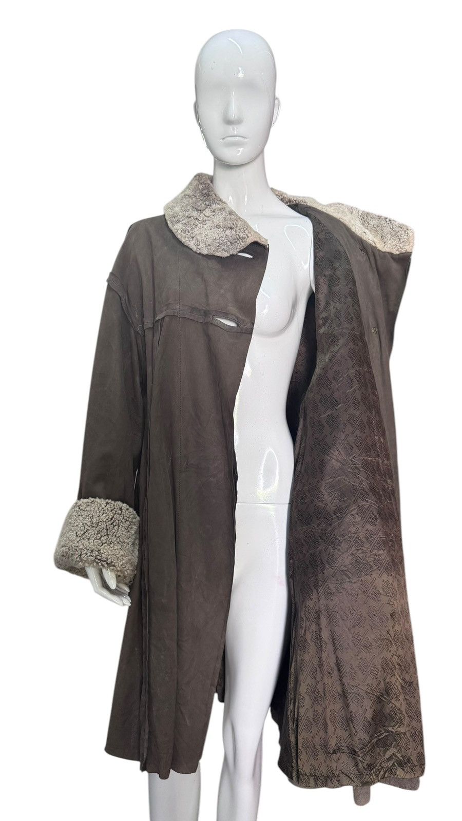 Fendi Fendi Pelle Leather Long Coat Size M / US 6-8 / IT 42-44 - 5 Thumbnail