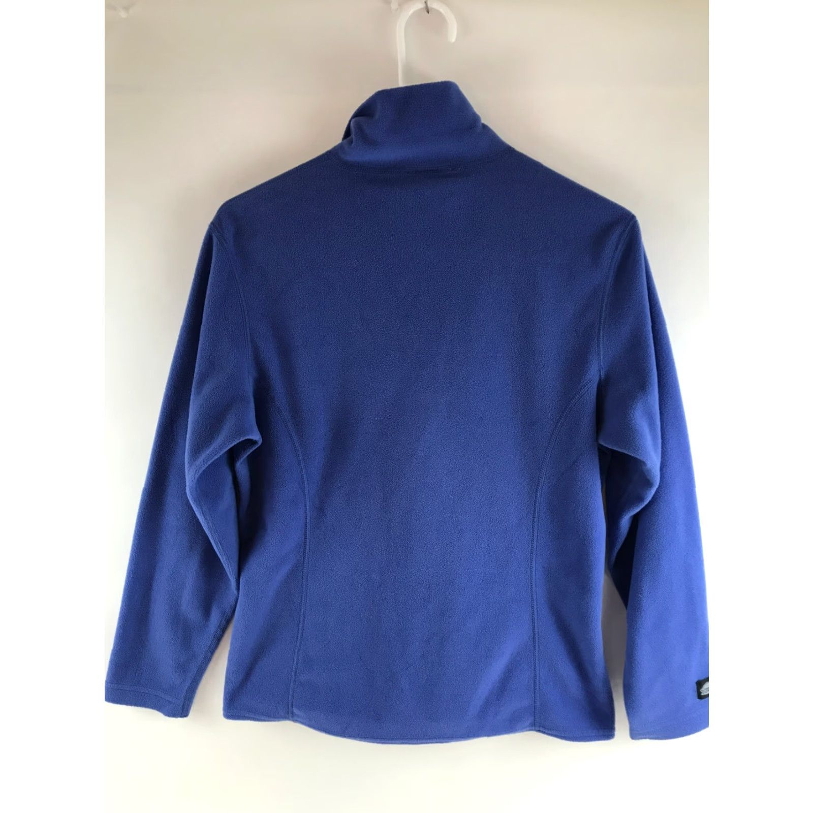 Vintage Turtle Fur Sweater Women Size Medium Blue Pullover Fleece Half Zip Long Sleeve Size M / US 6-8 / IT 42-44 - 2 Thumbnail