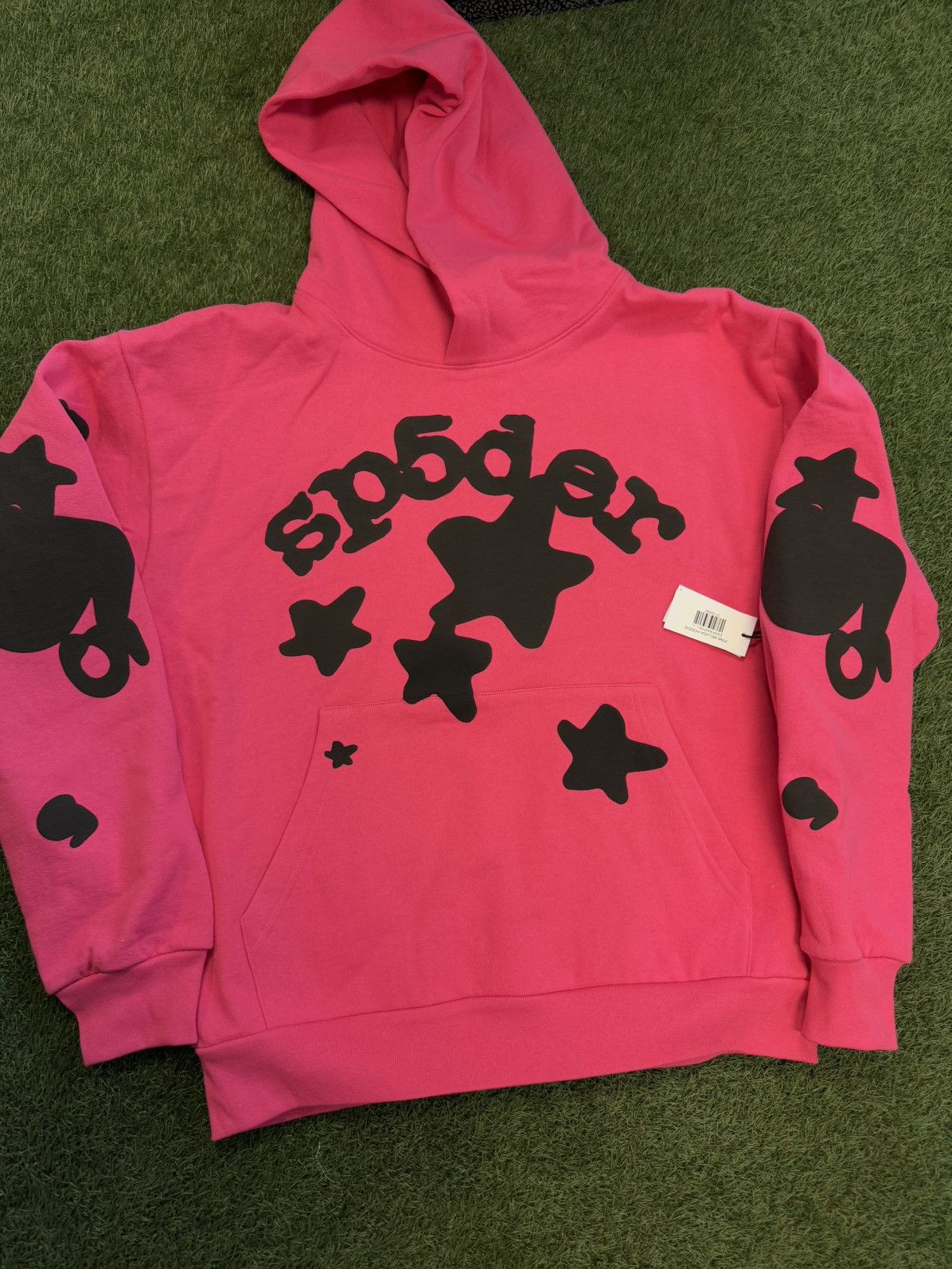 Sp5der Sp5der Worldwide Pink Hoodie Size Large (NEW) Size US L / EU 52-54 / 3 - 3 Thumbnail