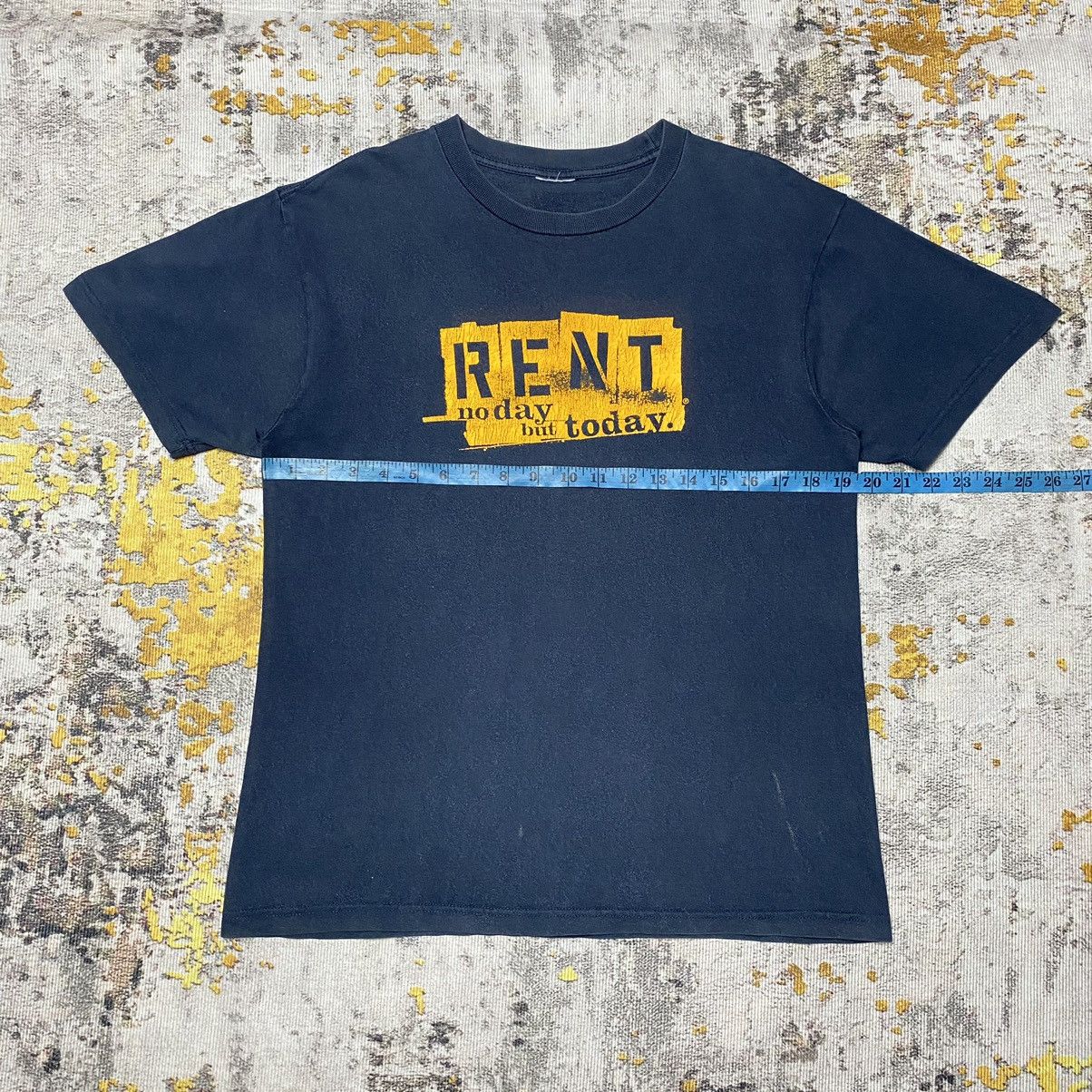 Vintage 💥Distressed💥Vintage Rent No Day But Today Musical Drama Tee Size US M / EU 48-50 / 2 - 12 Thumbnail