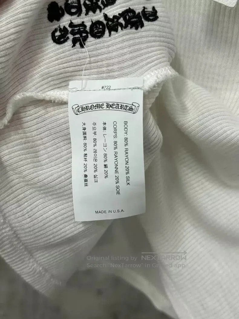 Chrome Hearts Chrome Hearts Embroidered Tank Top. Size S / US 4 / IT 40 - 5 Thumbnail