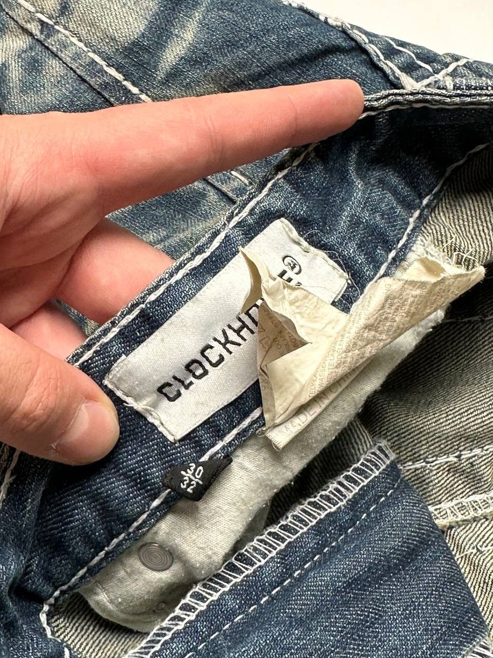 Vintage Vintage Washed Wide Japanese Denim Jean Y2K Size US 30 / EU 46 - 8 Thumbnail