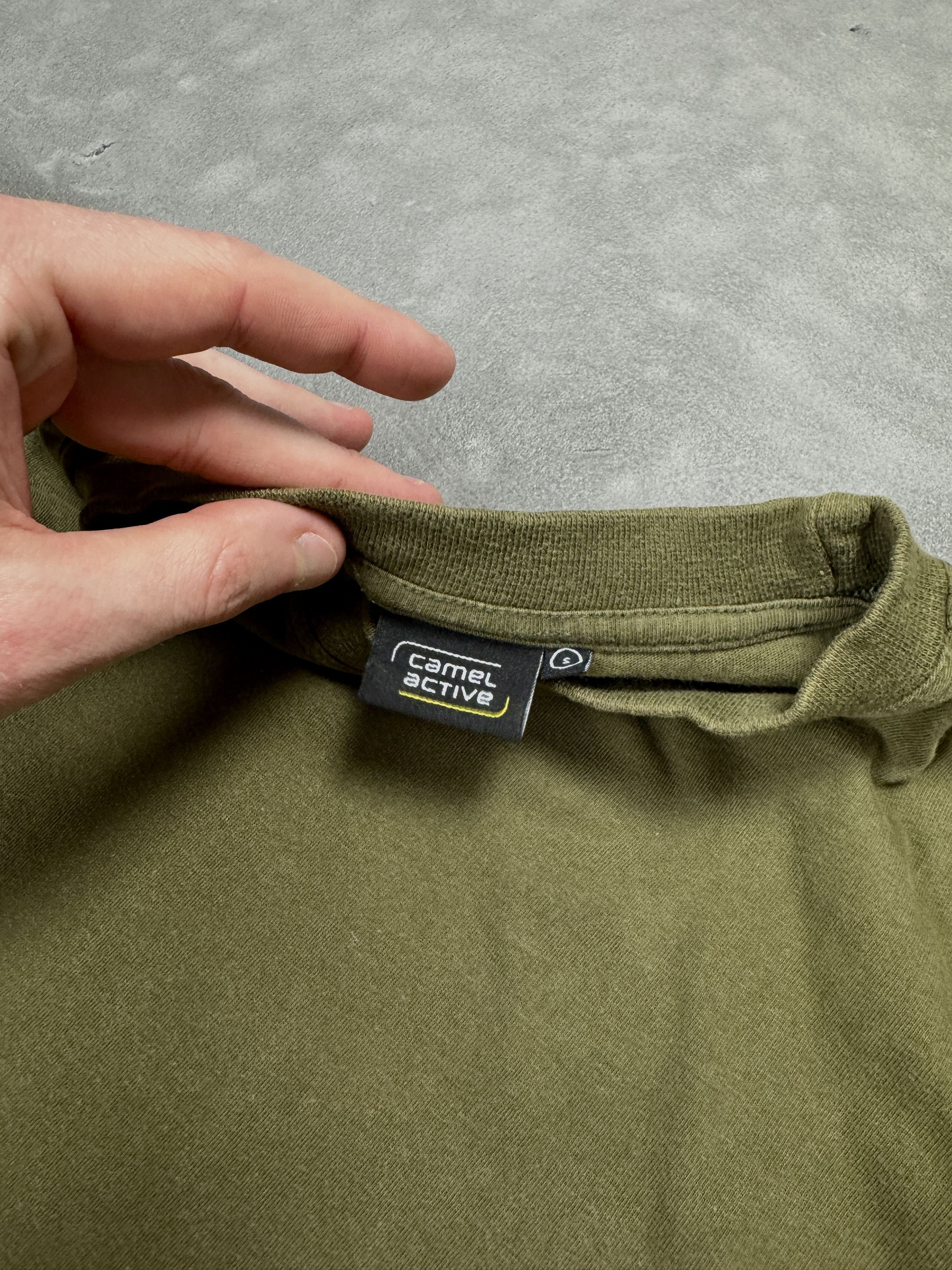 Camel × Vintage Camel Acitve khaki military T-shirt One Life Live It y2k Size US S / EU 44-46 / 1 - 7 Thumbnail