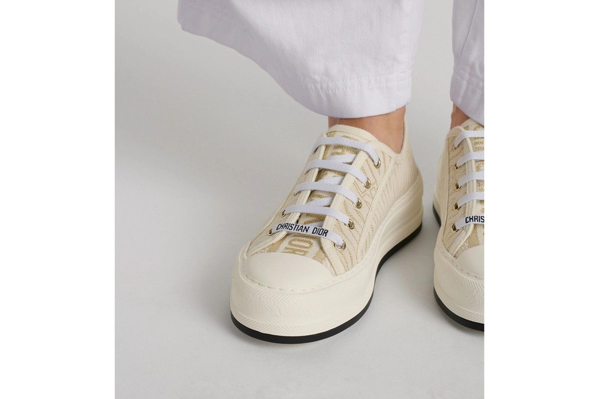 Dior o1bcso1str0226 Walk'n Dior Platform Sneaker in White Size US 5 / IT 35 - 7 Thumbnail