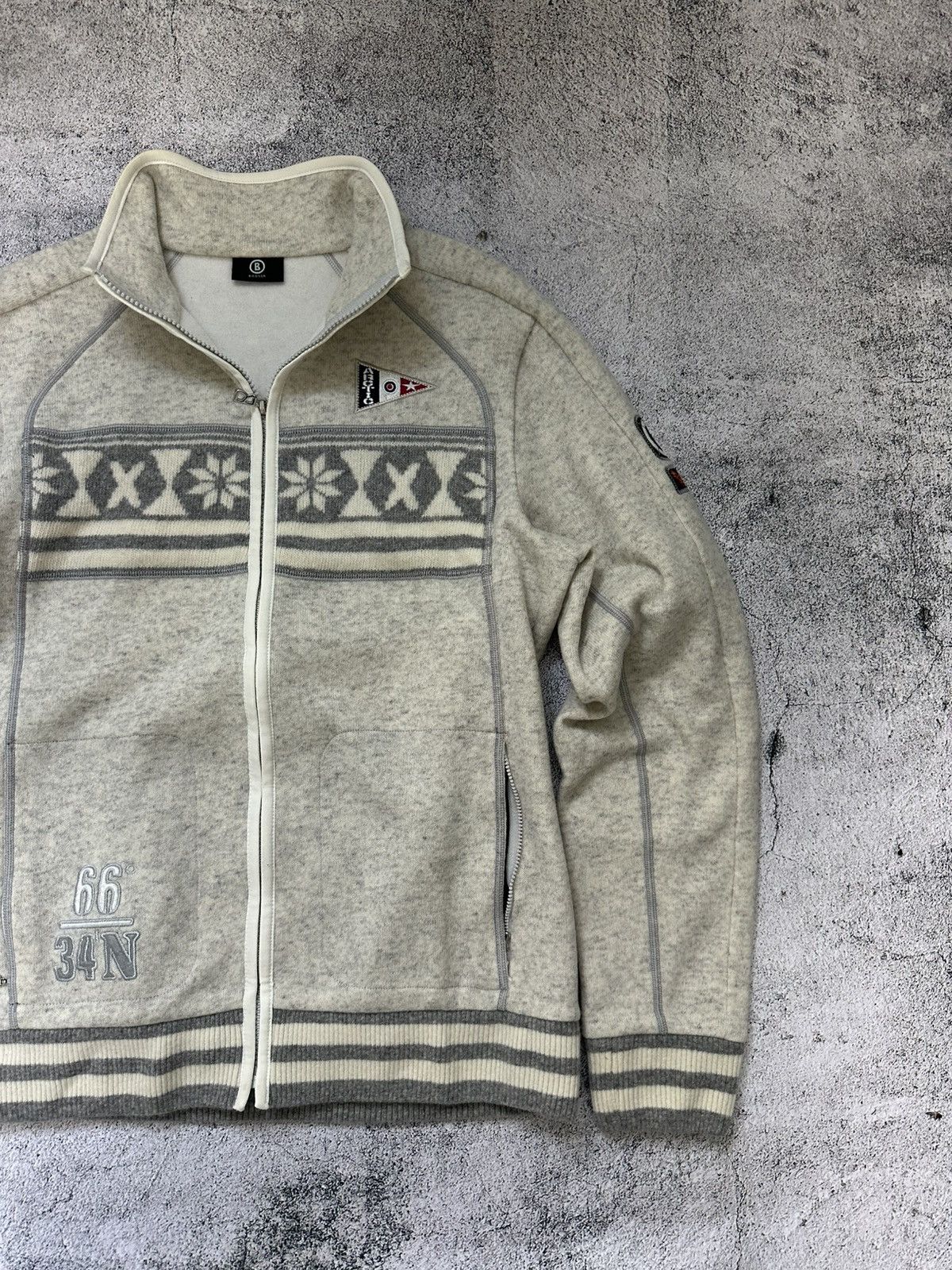 Bogner Bogner Zip Fleece Jacket Arctic Earth Size US M / EU 48-50 / 2 - 4 Thumbnail