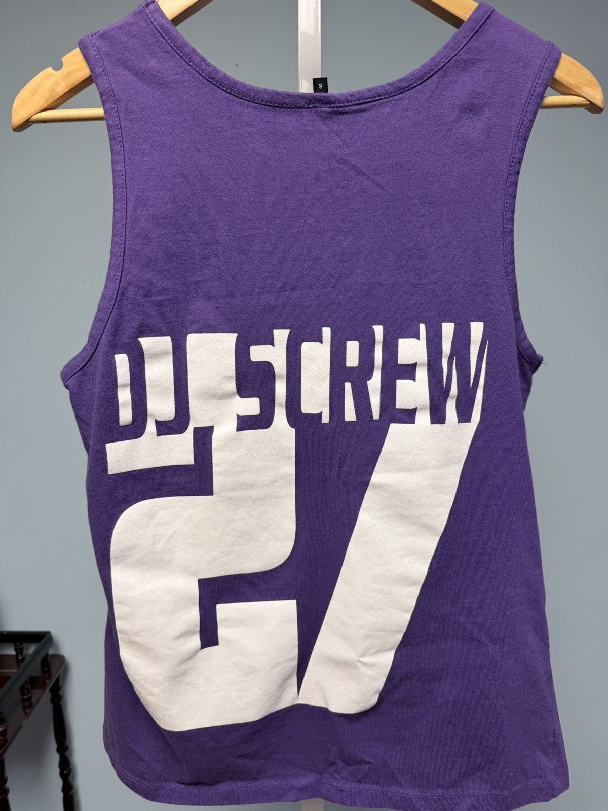 Rap Tees DJ Screw Purple Tank Top Size Small Size US S / EU 44-46 / 1 - 3 Thumbnail