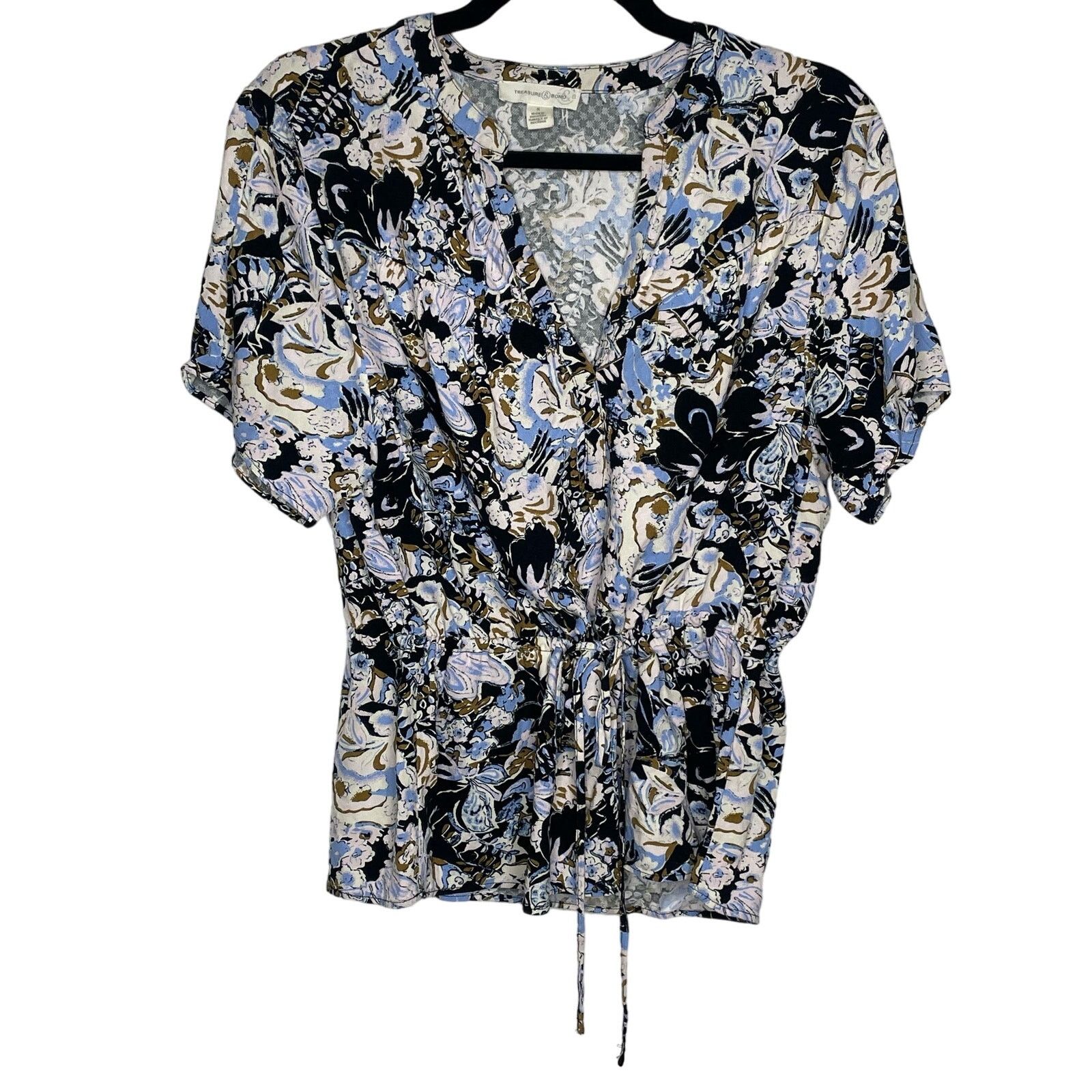 Treasure & Bond Treasure & Bond Viscose Blouse Size S / US 4 / IT 40 - 1 Thumbnail