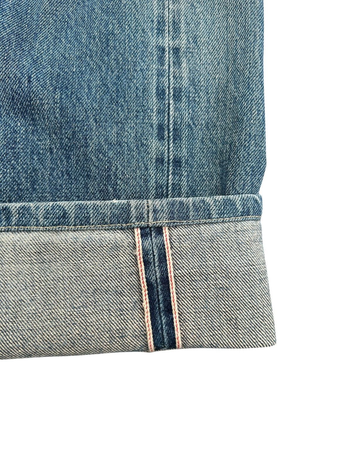 Kapital Vintage Studio Dartisan Selvedge Distressed Denim Jeans Size US 32 / EU 48 - 3 Thumbnail