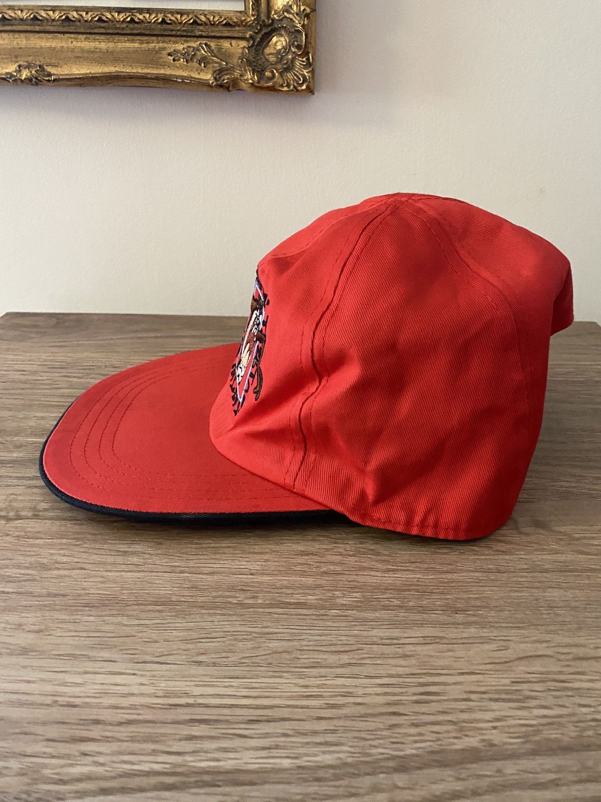 Vintage Vintage 90’s Taz Tweety Reversible Looney Tunes Fitted Cap Size ONE SIZE - 17 Thumbnail