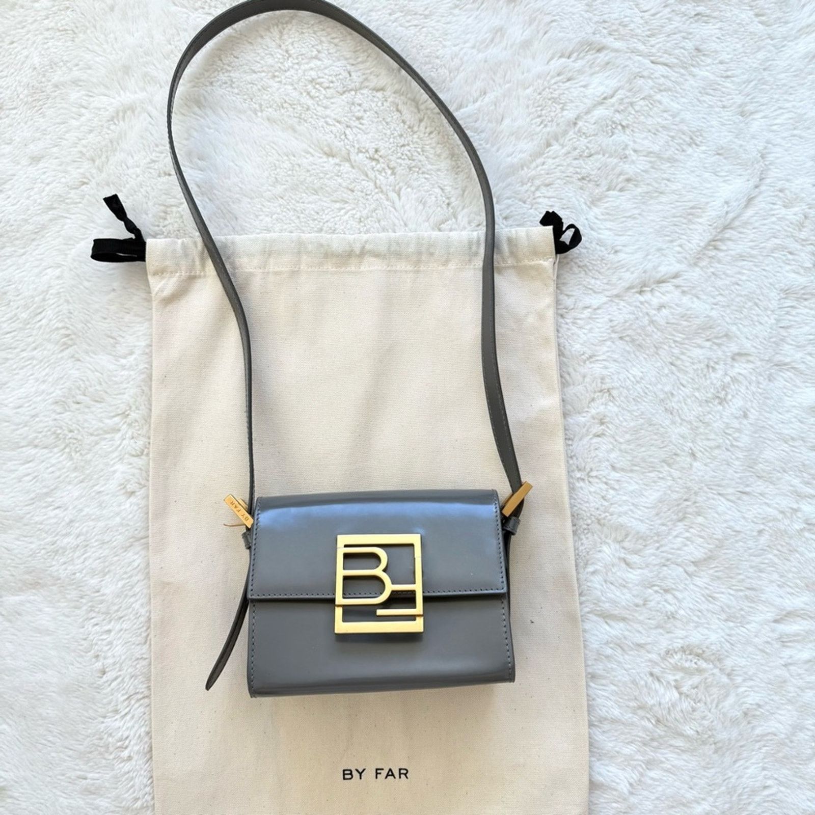 By Far By Far vegetarian leather grey top handle bag Retail 350$ Size ONE SIZE - 2 Thumbnail