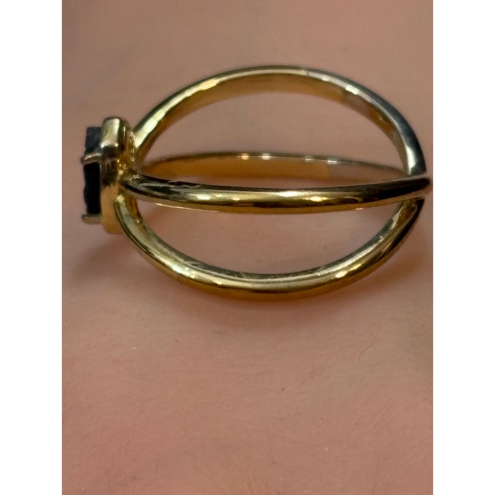 Kendra Scott Kendra Scott Gold-Tone Crossover Ring Size 7 Size ONE SIZE - 5 Thumbnail
