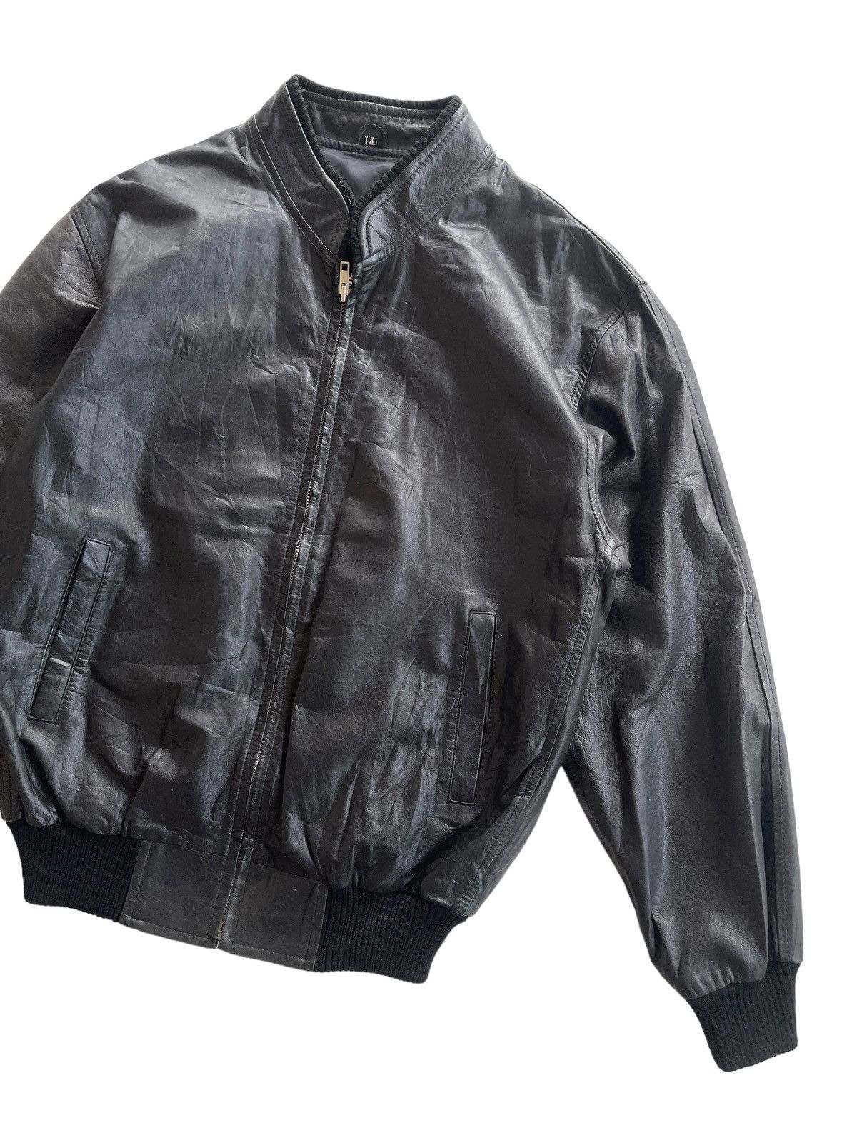 Vintage Julian Partina Leather Blouson Jacket Size US L / EU 52-54 / 3 - 5 Thumbnail