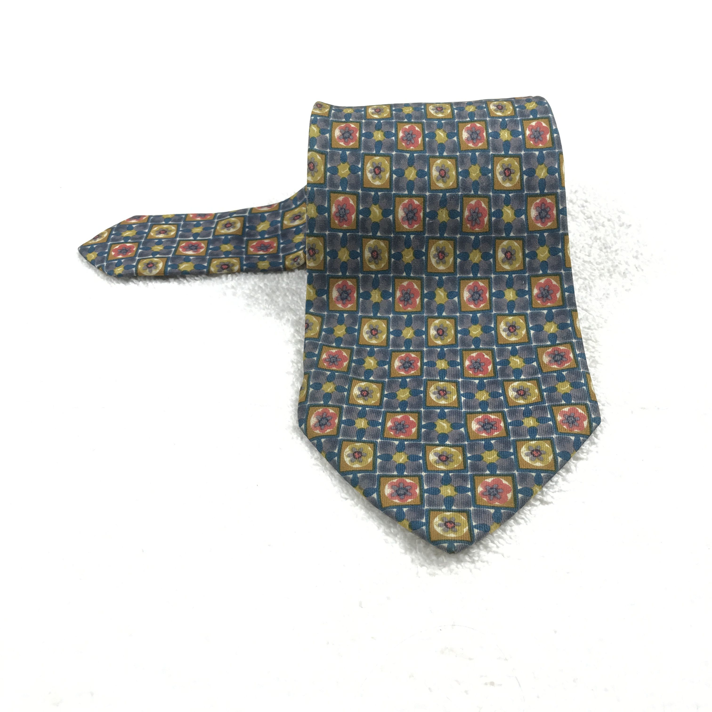 Louis Feraud × Vintage Vintage Louis Feraud Silk Necktie Size ONE SIZE - 1 Thumbnail