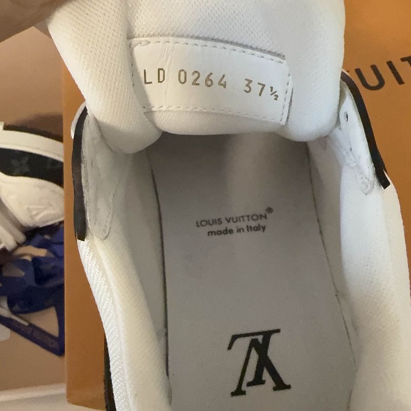 Louis Vuitton Louis Vuitton Black and White Trainer Sneakers - Size US 7 / EU 40 - 5 Thumbnail