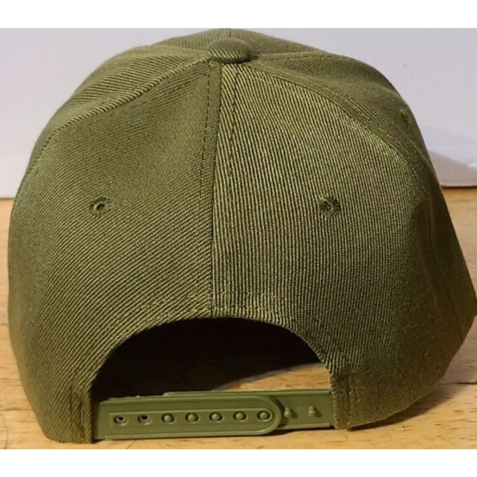 Vintage VINTAGE Tem Baseball Cap Men's Adjustable Green American Flag Patriotic Snapback Hat Size ONE SIZE - 2 Thumbnail