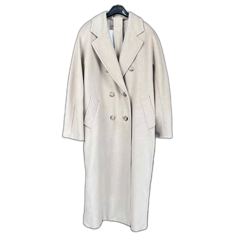 Max Mara Maxmara 101801 new sandy cashmere coat Size US L / EU 52-54 / 3 - 1 Thumbnail
